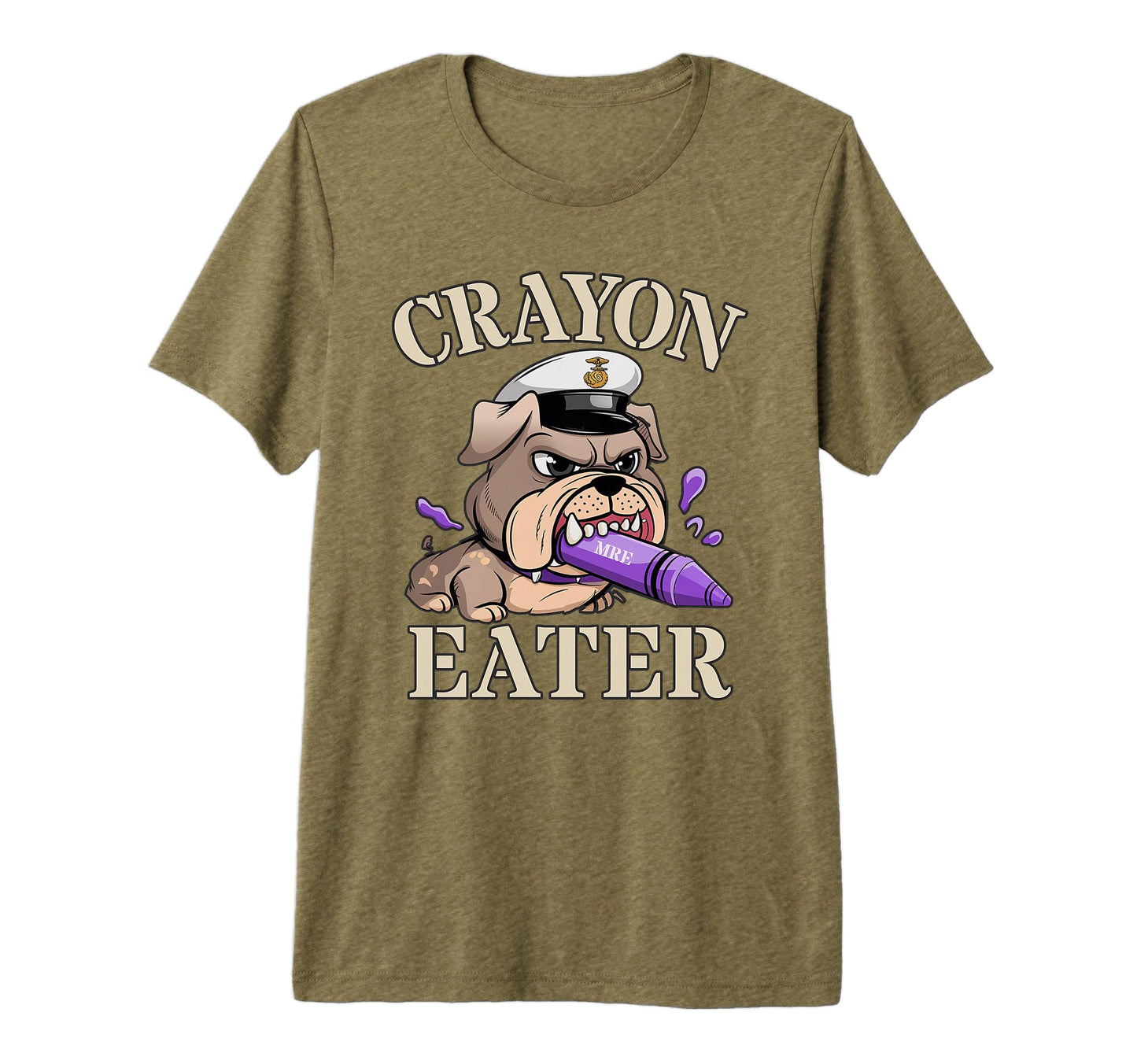 Proud Crayon Eater Our Troop Military T-Shirt - Custom Art Print Unisex - T-Shirt, Sweatshirt, Hoodie