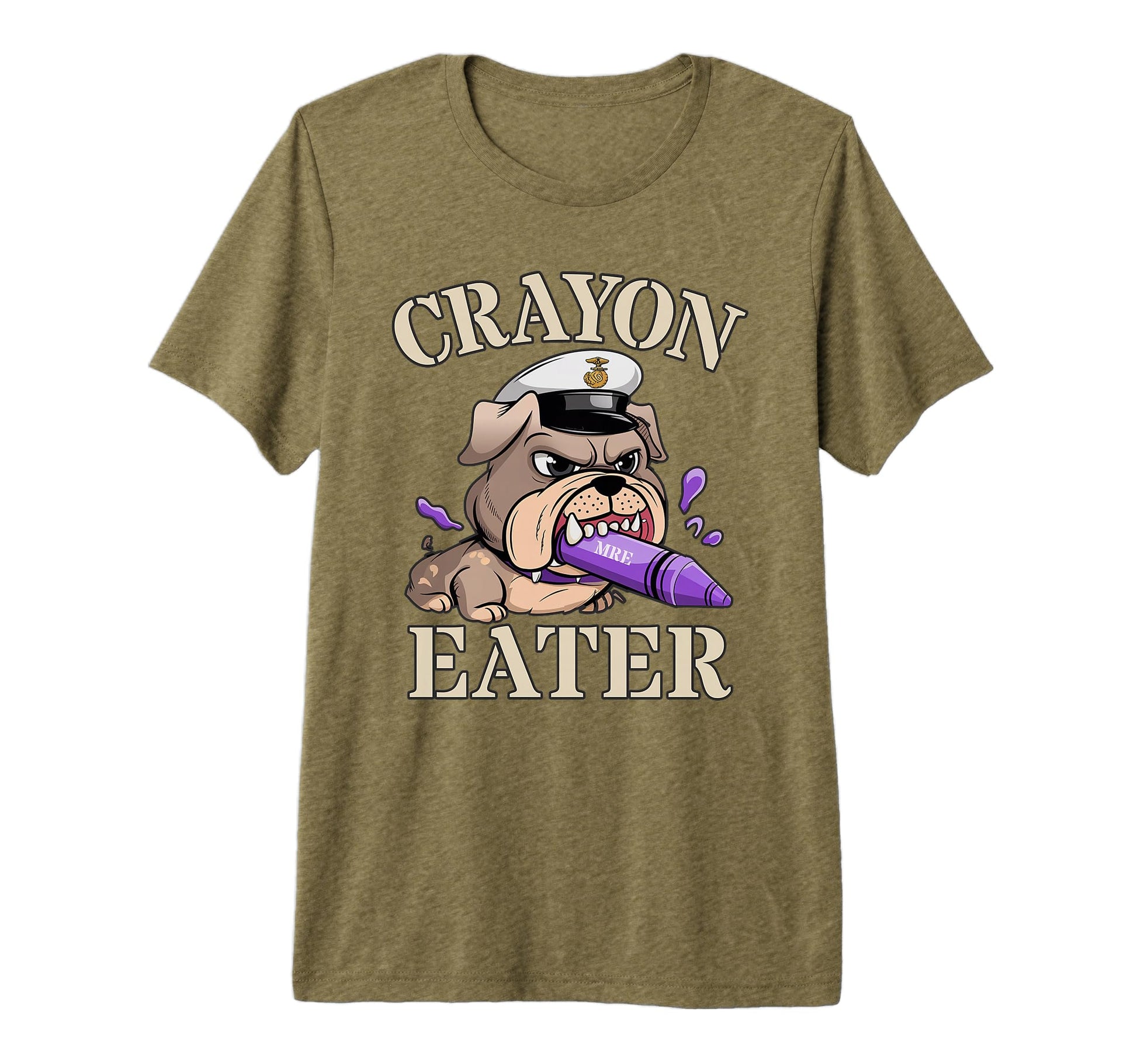 Proud Crayon Eater Our Troop Military T-Shirt - Custom Art Print Unisex - T-Shirt, Sweatshirt, Hoodie