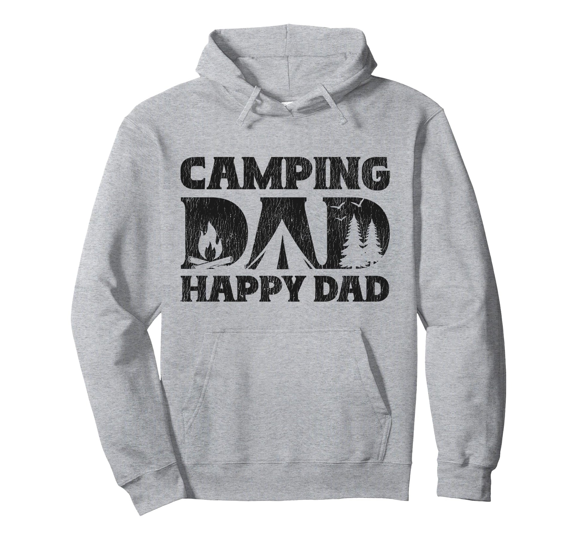 Tent Camping Husband Dad Father Family Hoodie - Novelty Apparel Men Women - T-Shirt, Sweatshirt, Hoodie