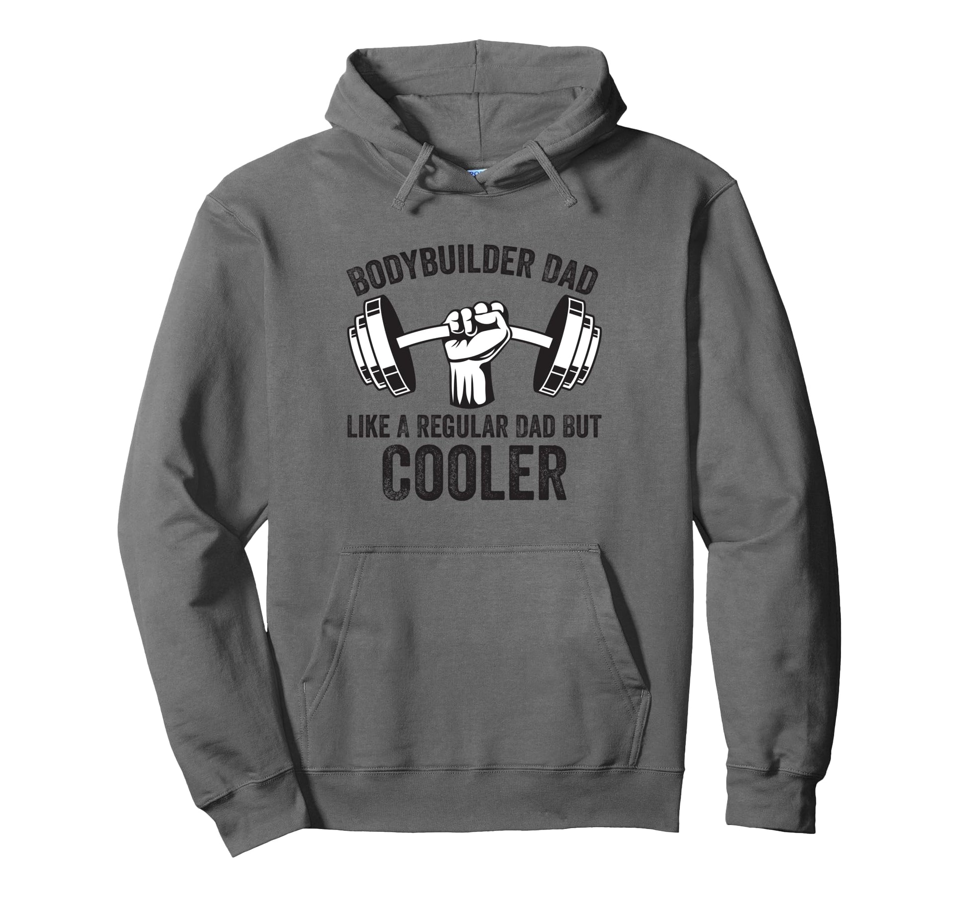 Bodybuilder Dad Like Regular Dad But Hoodie - Minimalist Print Unisex - T-Shirt, Sweatshirt, Hoodie