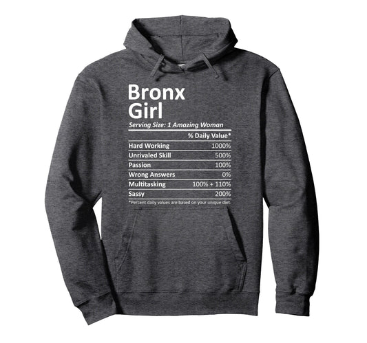Bronx Ny New York Funny City Home Roots Hoodie - Streetwear Style Unisex - T-Shirt, Sweatshirt, Hoodie