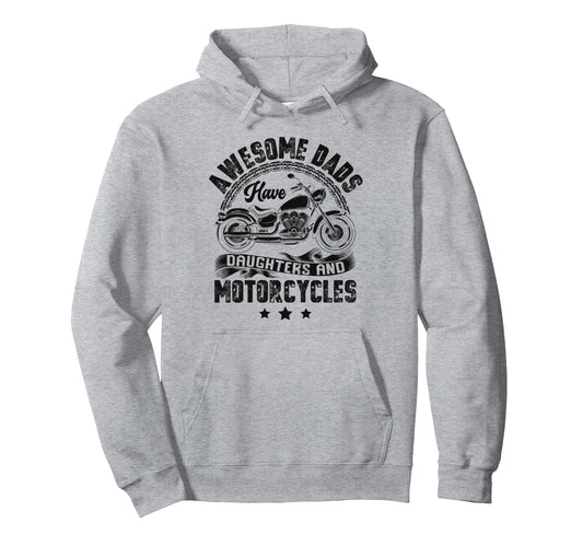 Awesome Dads Have Daughters And Hoodie - Trendy Graphic for Adults - T-Shirt, Sweatshirt, Hoodie