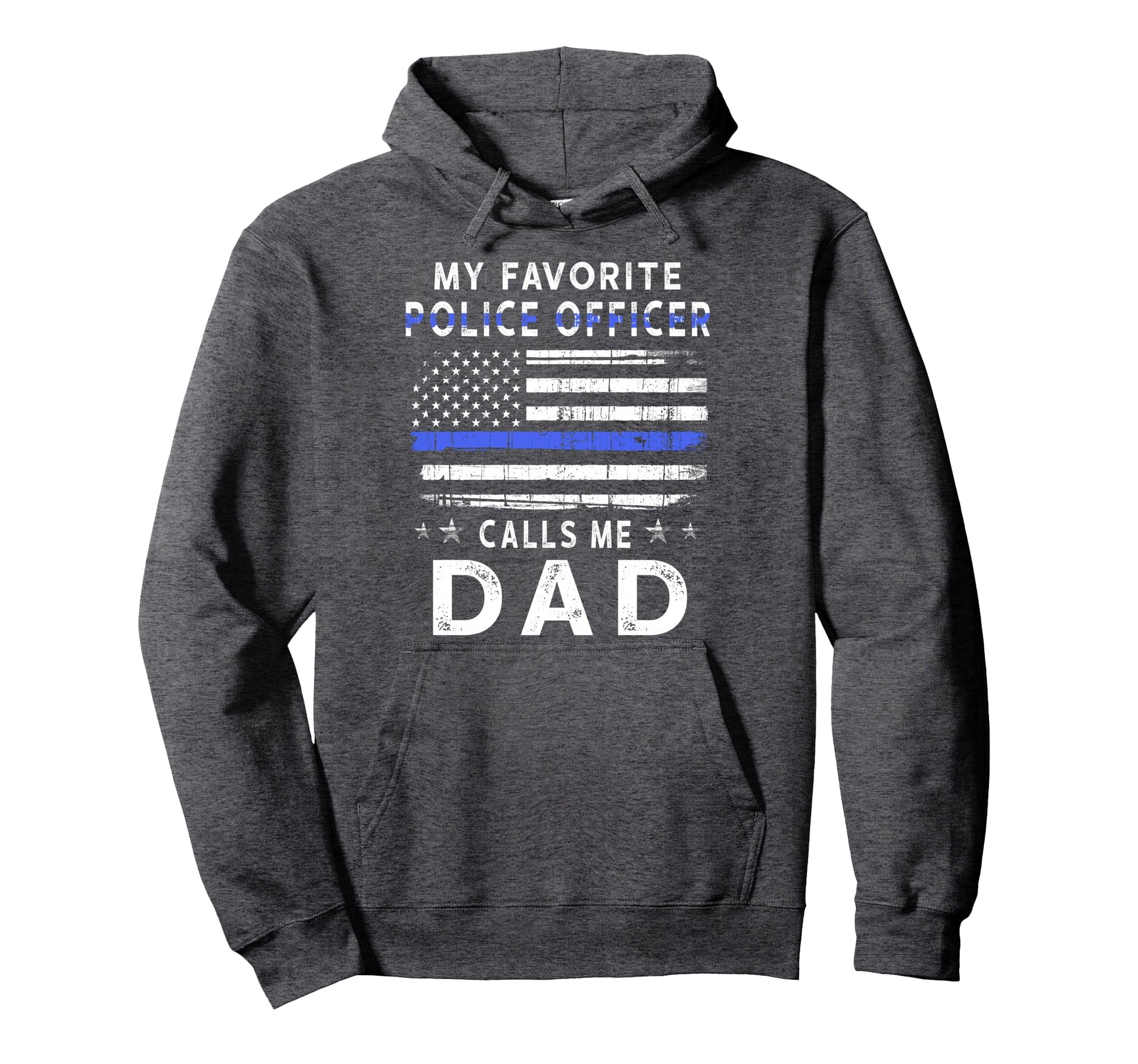 My Favorite Police Officer Calls Me Hoodie - Minimalist Print for Adults - T-Shirt, Sweatshirt, Hoodie