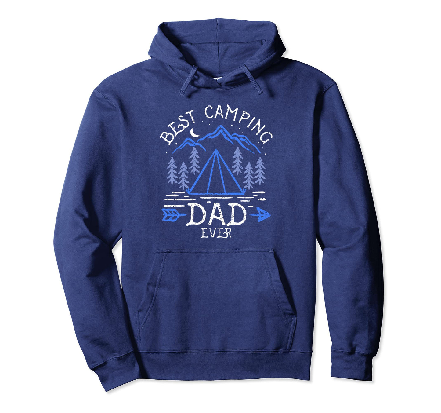 Best Camping Dad Ever Camper Dads Father Hoodie - Trendy Graphic Unisex - T-Shirt, Sweatshirt, Hoodie