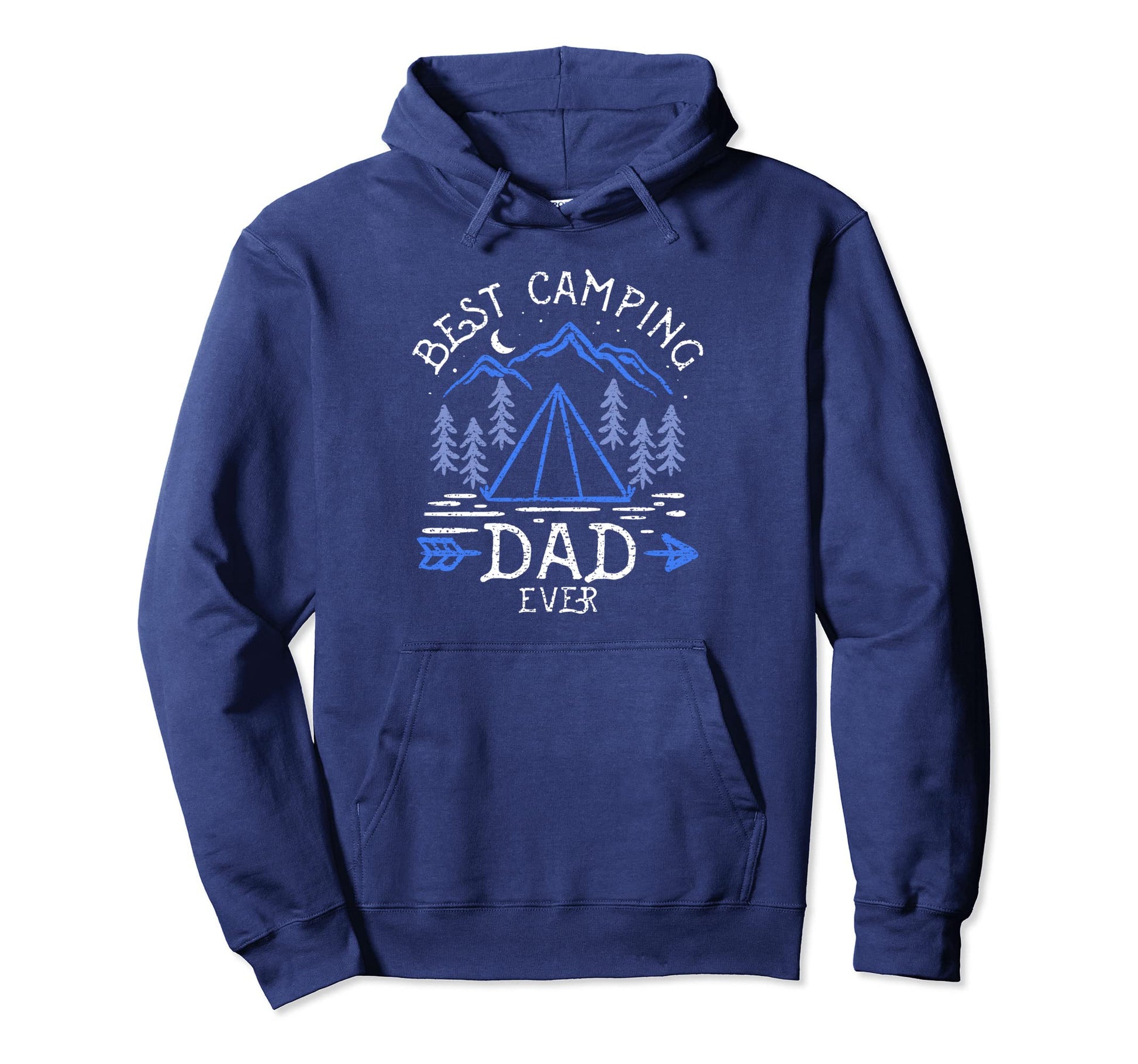 Best Camping Dad Ever Camper Dads Father Hoodie - Trendy Graphic Unisex - T-Shirt, Sweatshirt, Hoodie