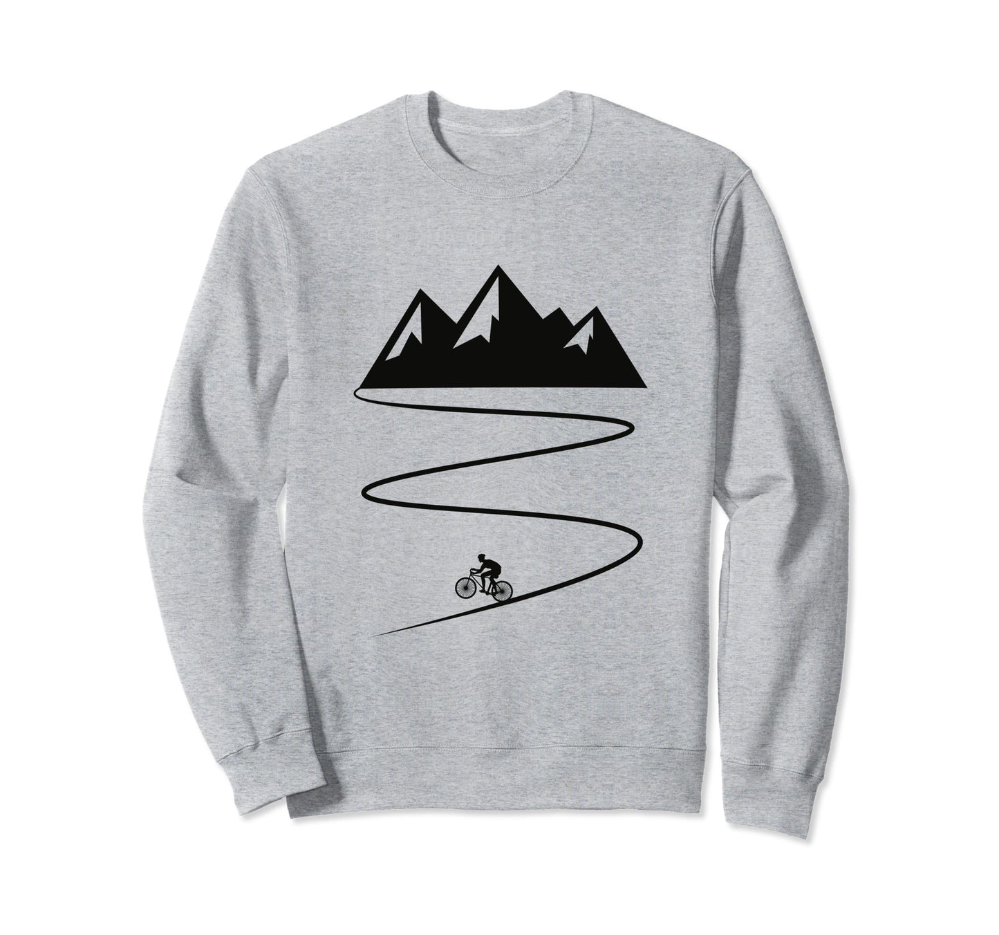 Mountain Biking Biker Outdoor Sweatshirt - Trendy Graphic Men Women - T-Shirt, Sweatshirt, Hoodie
