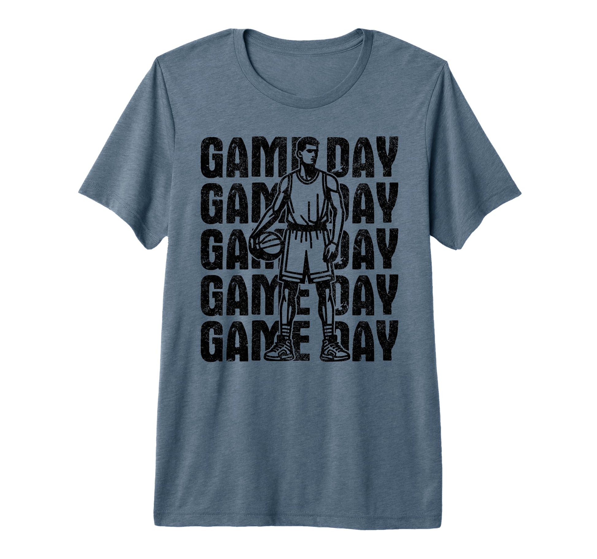 Game Day Basketball Basketball Mom T-Shirt - Graphic Print Unisex - T-Shirt, Sweatshirt, Hoodie