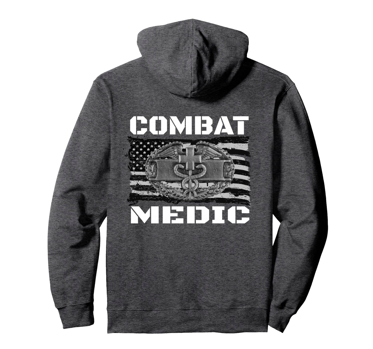 Us Army Combat Medic Veteran Medical Hoodie - Minimalist Print Men Women - T-Shirt, Sweatshirt, Hoodie