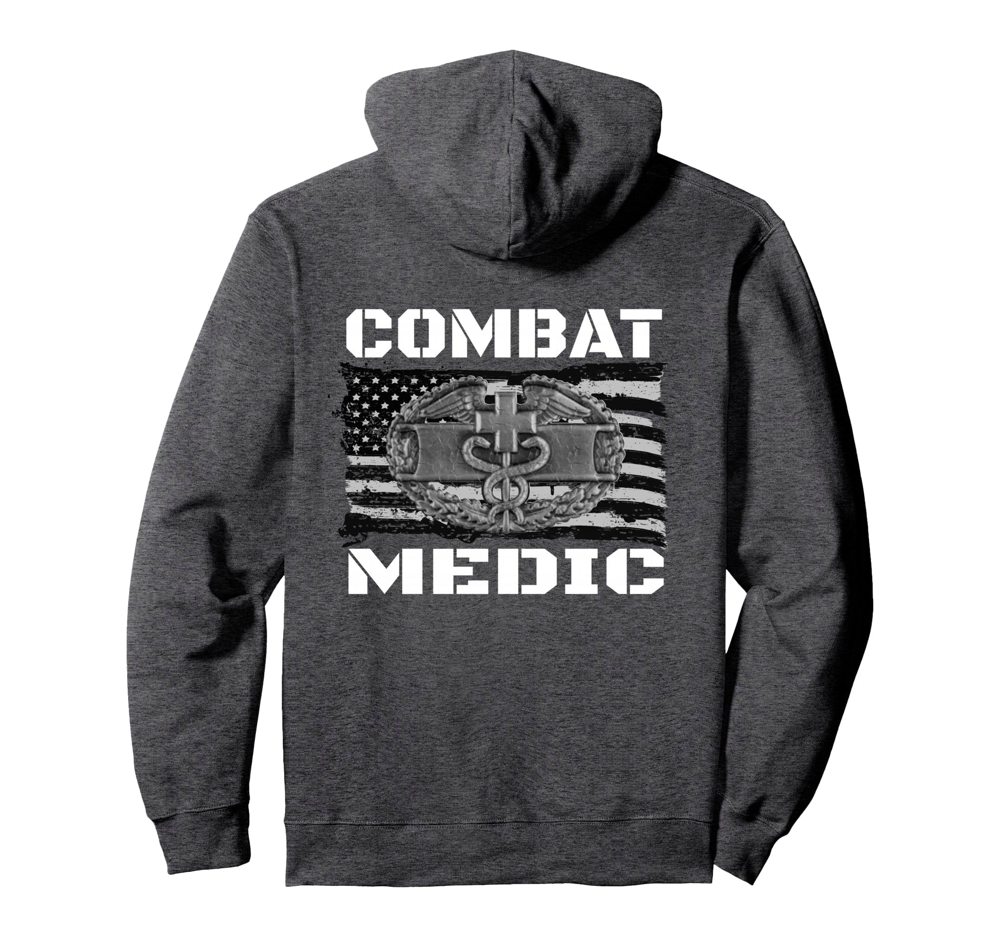Us Army Combat Medic Veteran Medical Hoodie - Minimalist Print Men Women - T-Shirt, Sweatshirt, Hoodie