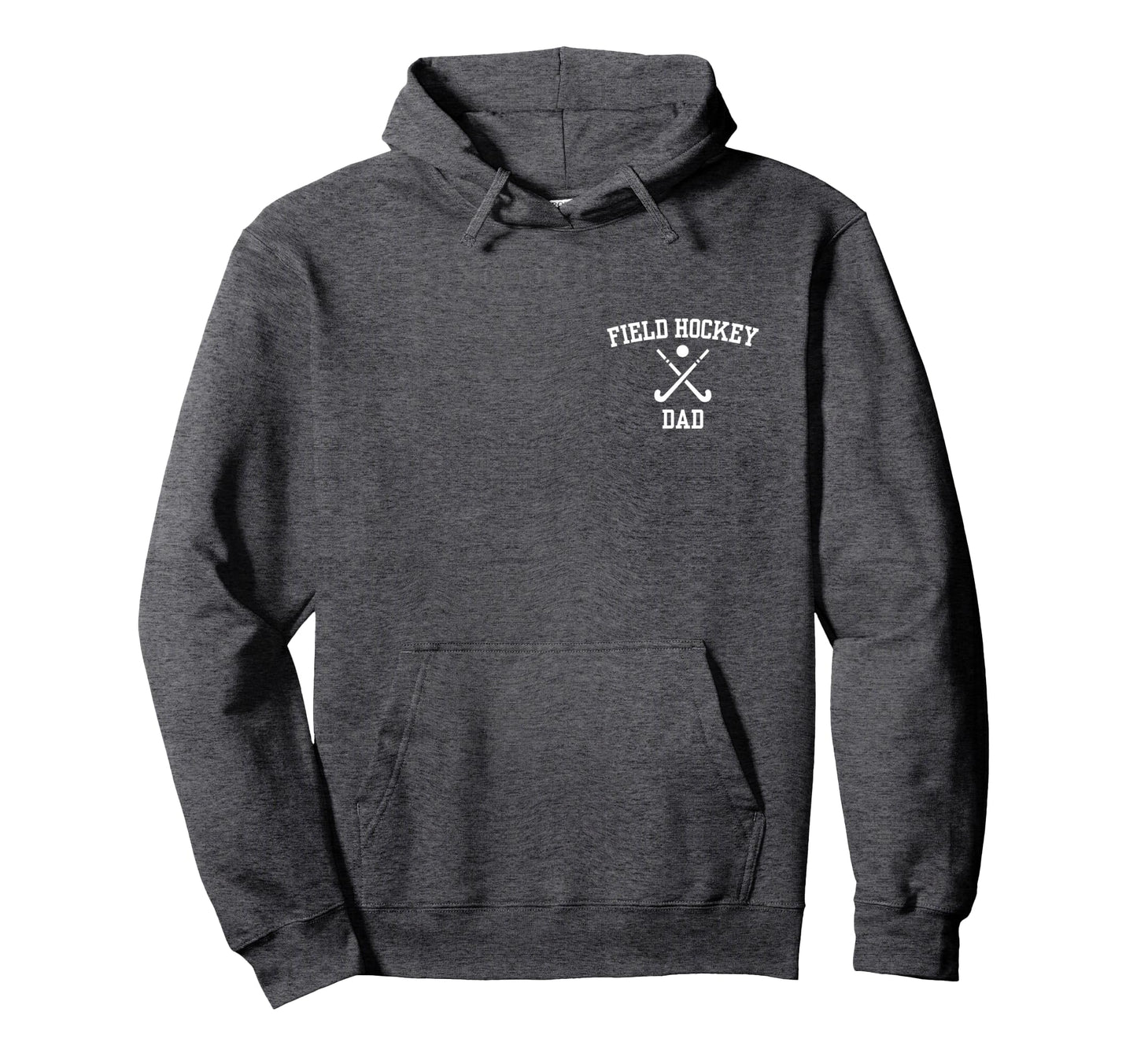 Field Hockey Dad Chest Pocket Hockey Hoodie - Novelty Apparel for Adults - T-Shirt, Sweatshirt, Hoodie
