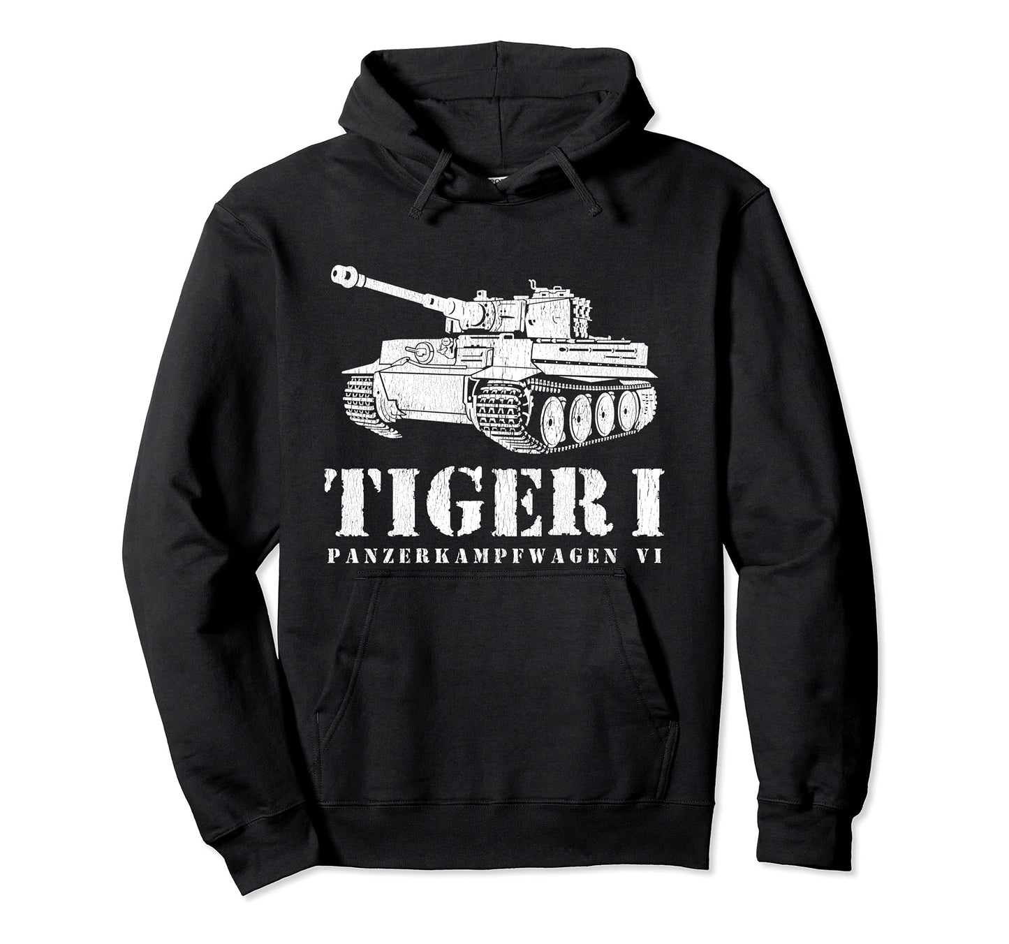Funny Army Tiger Tank Pzkpfw Vi Wwii Gift Hoodie - Minimalist Print Unisex - T-Shirt, Sweatshirt, Hoodie