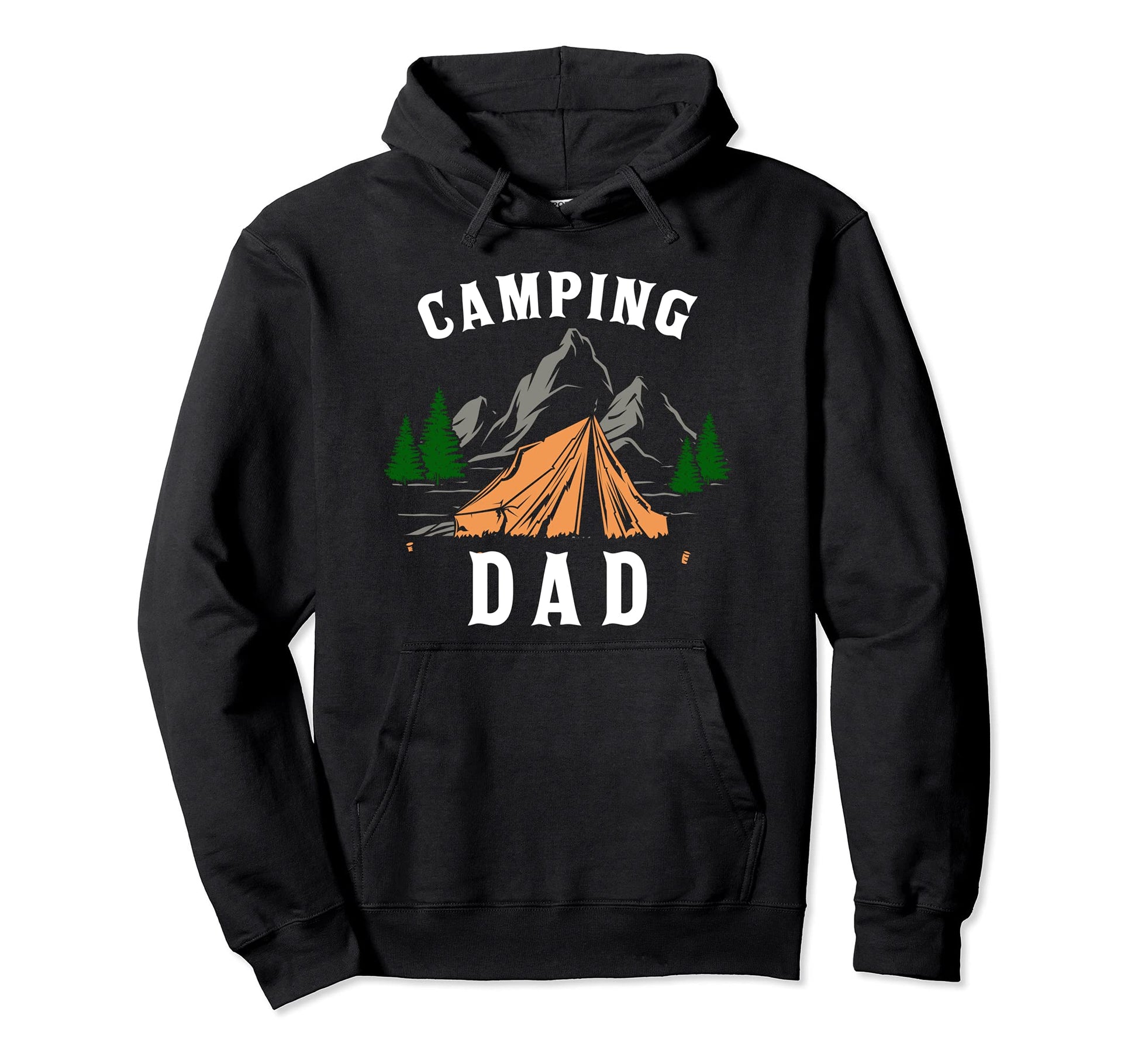 Camping Dad Funny Camper Camping Hoodie - Unique Graphic Men Women - T-Shirt, Sweatshirt, Hoodie