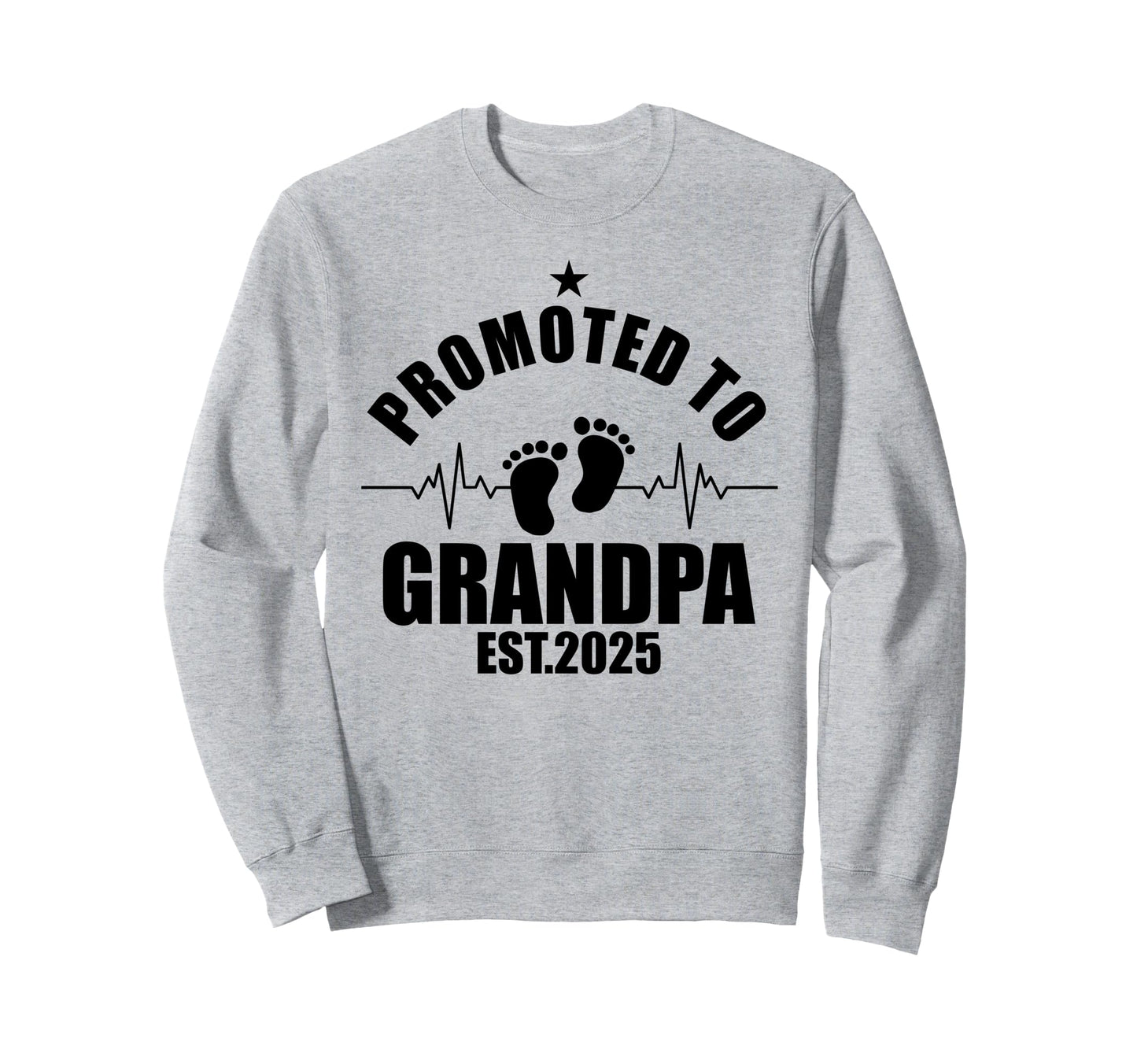 First Time Grandfather 2025 Sweatshirt - Streetwear Style Men Women - T-Shirt, Sweatshirt, Hoodie