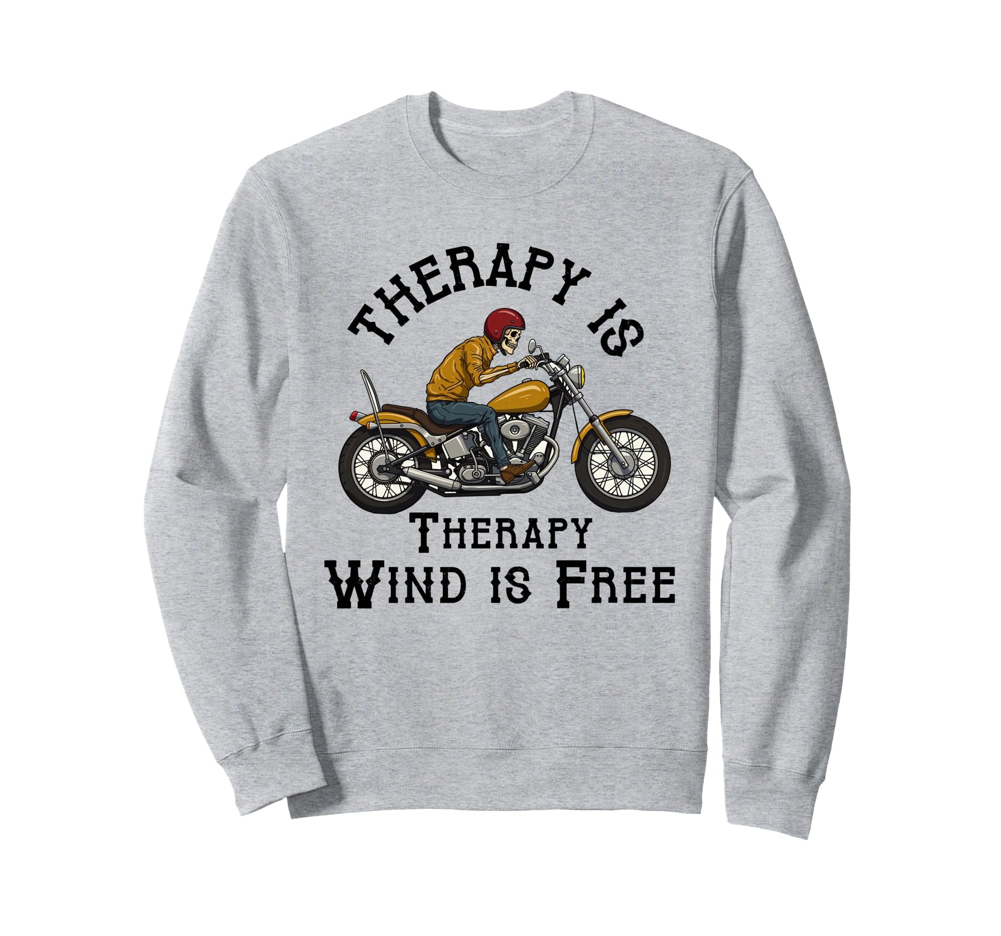Therapy Is Expensive Wind Is Free Sweatshirt - Casual Everyday Wear Unisex - T-Shirt, Sweatshirt, Hoodie