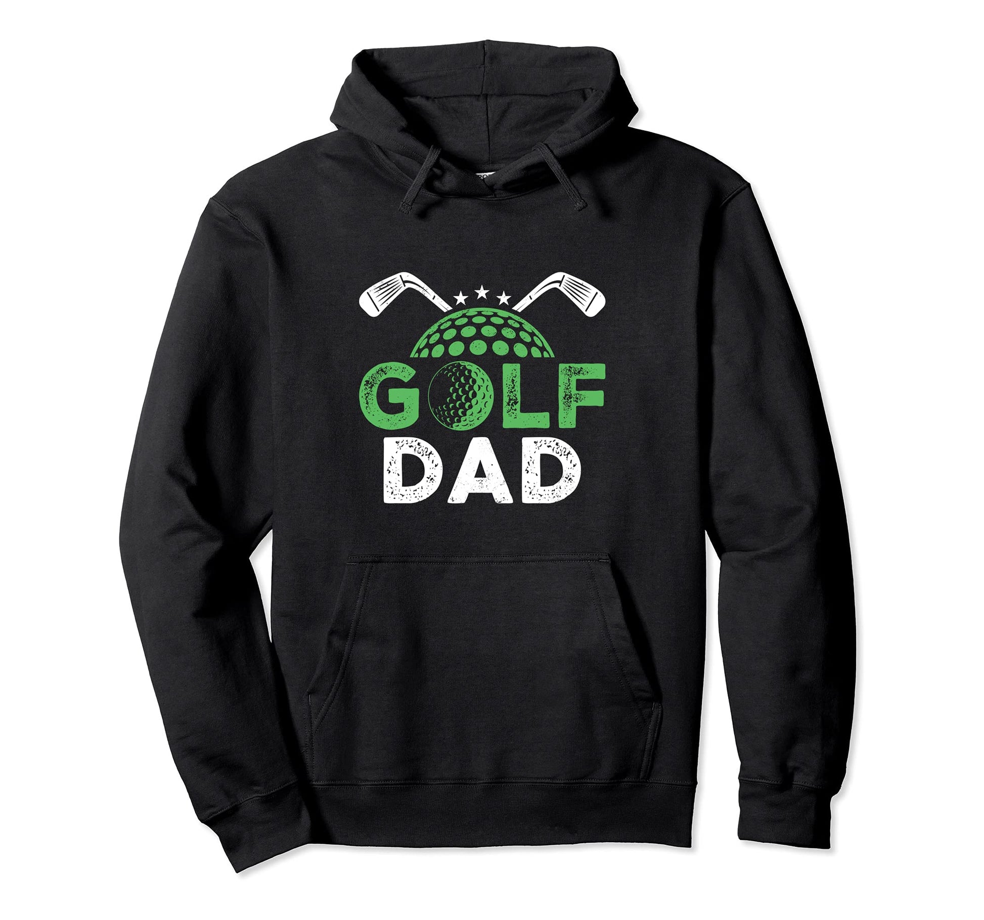 Golf Dad Fathers Day Golfer Daddy Hoodie - Minimalist Print for Adults - T-Shirt, Sweatshirt, Hoodie