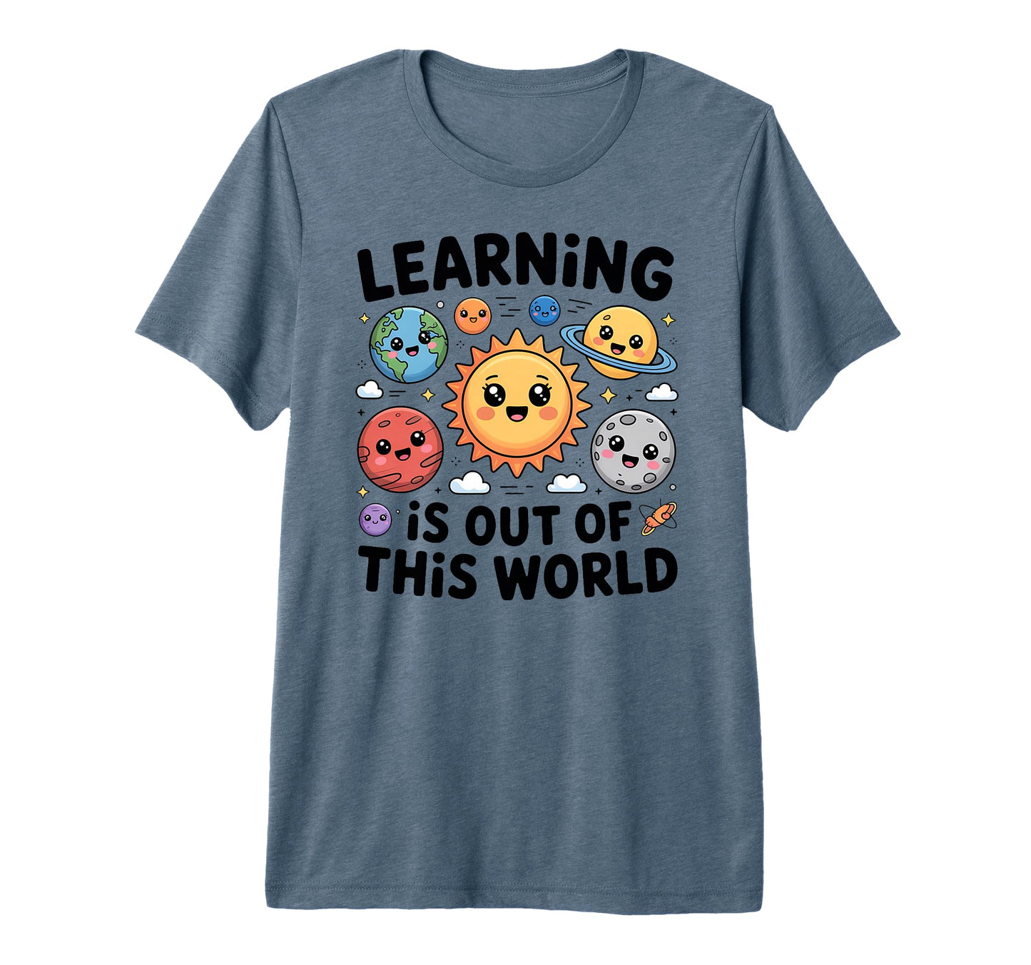 Teacher Space Science Learning Is Out T-Shirt - Fun Novelty Design Unisex - T-Shirt, Sweatshirt, Hoodie