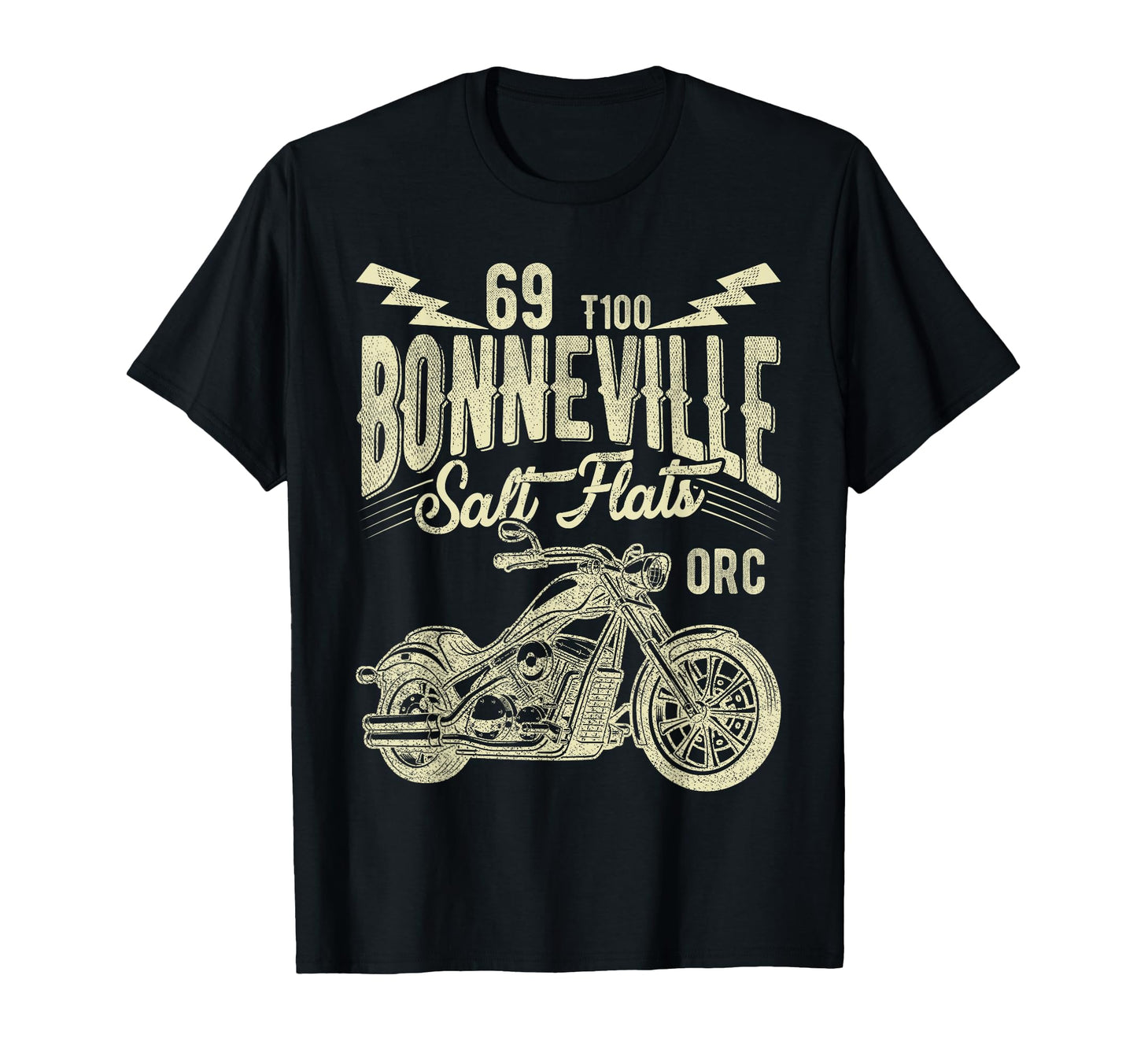 Motorcycle Rider Funny Bonneville Salt T-Shirt - Novelty Apparel Men Women - T-Shirt, Sweatshirt, Hoodie