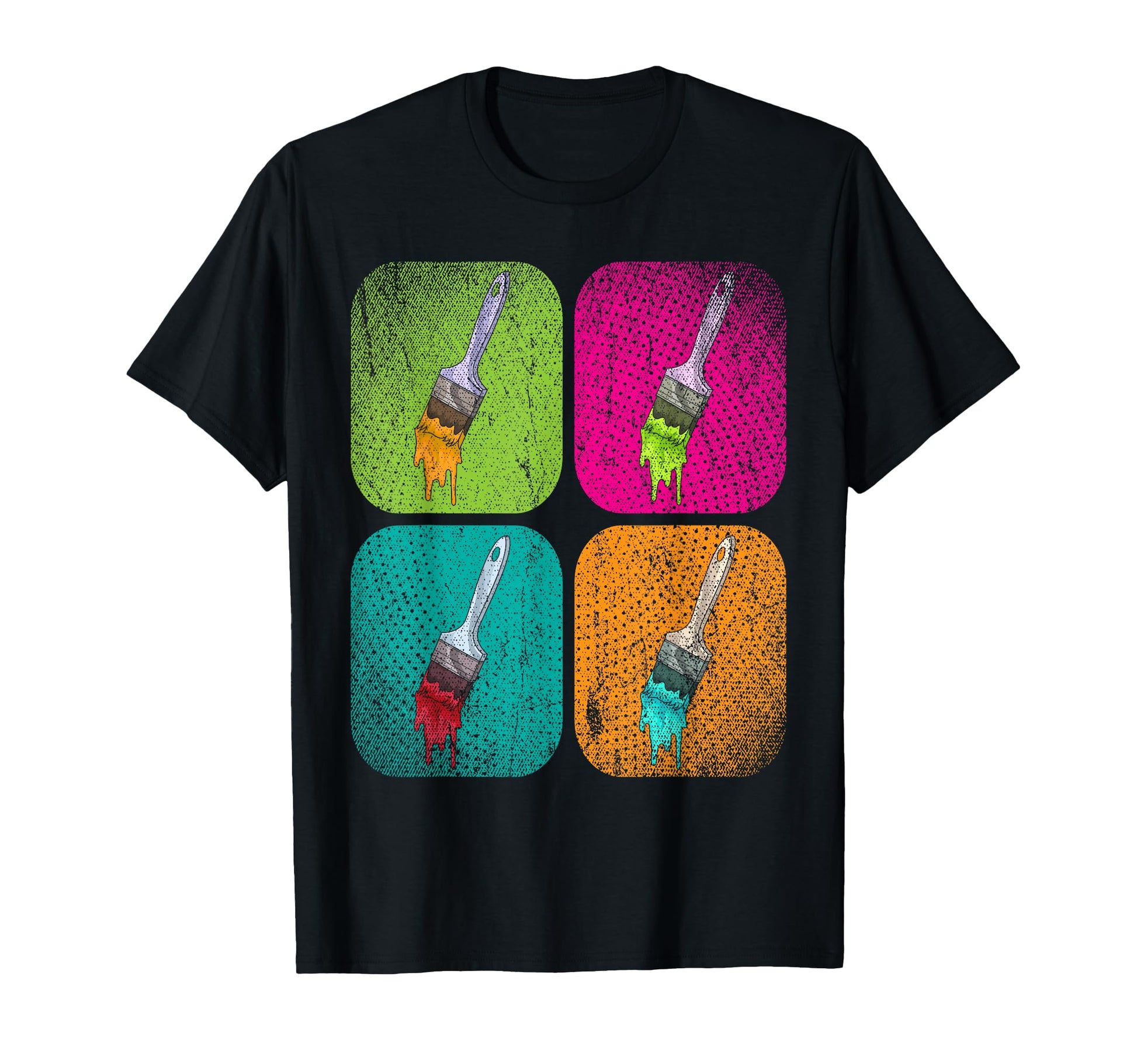 Painting Draftsman Artist Pop Art T-Shirt - Custom Art Print Men Women - T-Shirt, Sweatshirt, Hoodie