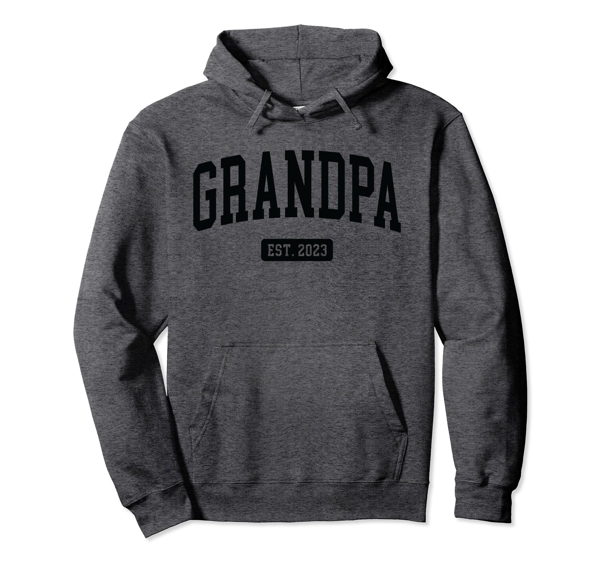 Grandpa Est 2023 New 1St Time Grandpa Hoodie - Minimalist Print Unisex - T-Shirt, Sweatshirt, Hoodie
