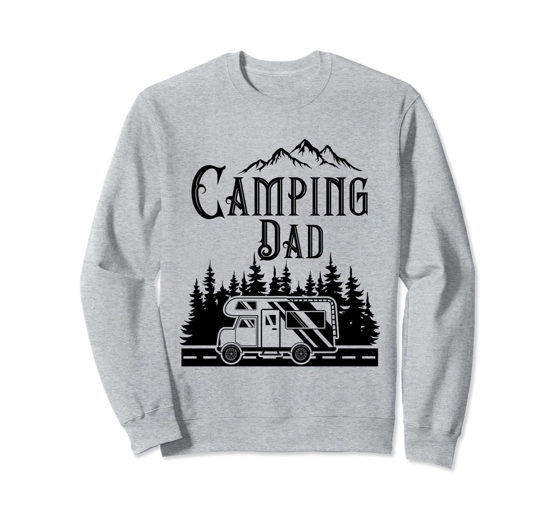 Funny Camper Wilderness Nature Sweatshirt - Minimalist Print Unisex - T-Shirt, Sweatshirt, Hoodie