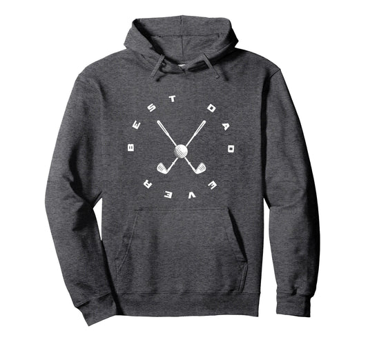 Best Dad Ever Golf Hoodie - Aesthetic Graphic Men Women - T-Shirt, Sweatshirt, Hoodie