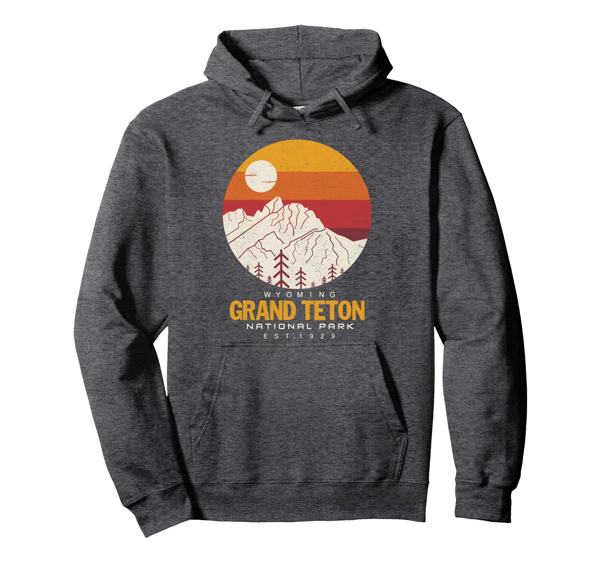 Grand Teton National Park Vacation Hoodie - Streetwear Style Men Women - T-Shirt, Sweatshirt, Hoodie