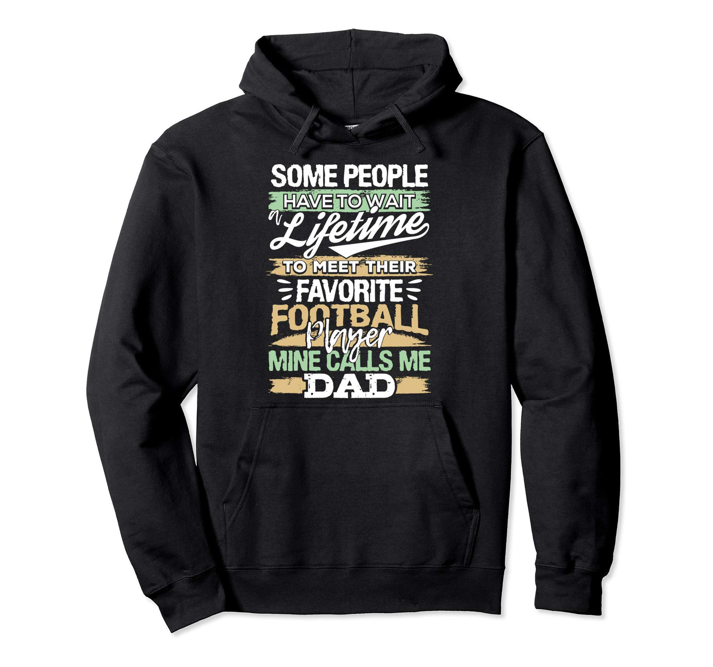 My Favorite Football Player Calls Me Hoodie - Minimalist Print Men Women - T-Shirt, Sweatshirt, Hoodie