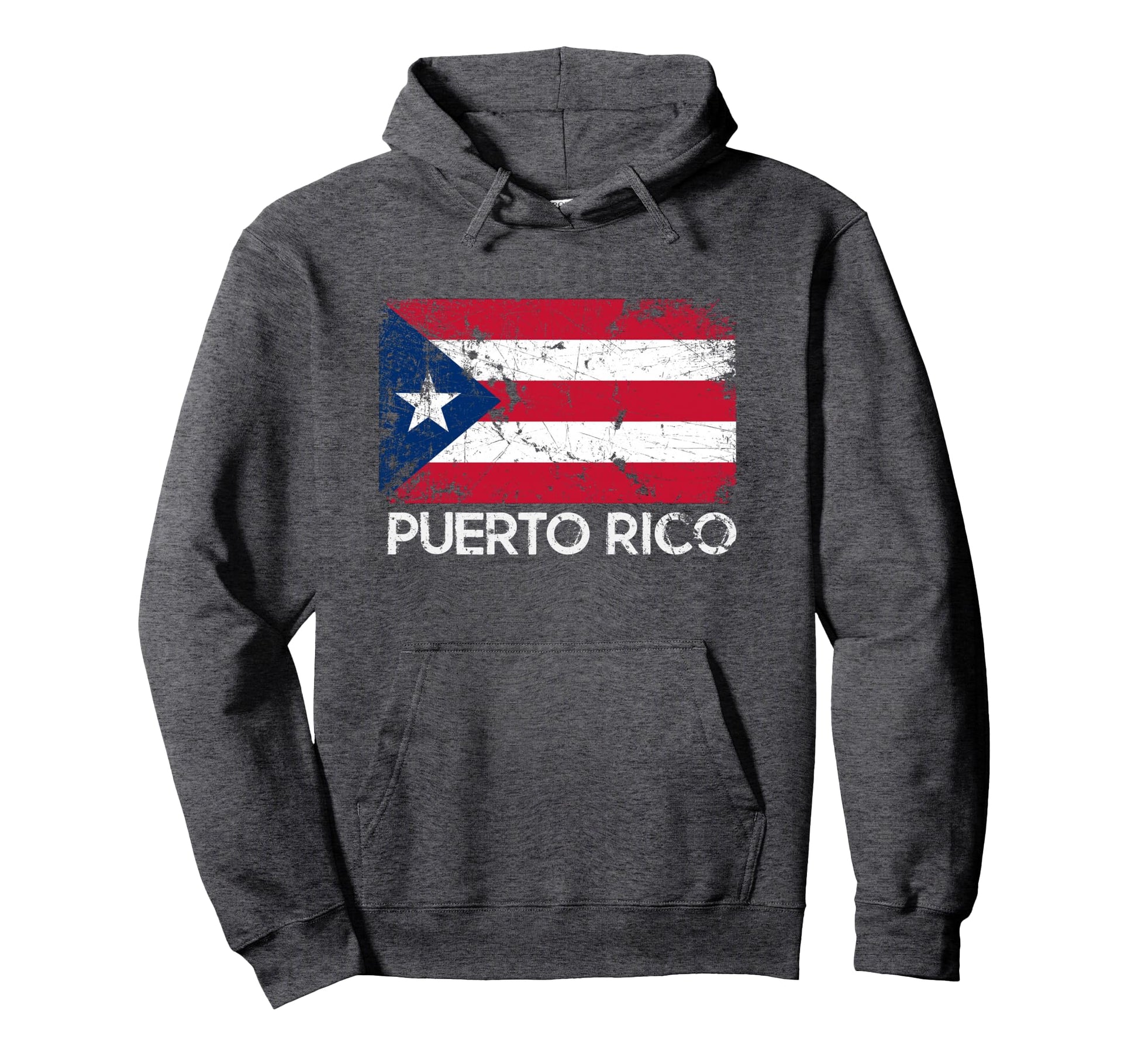 Puerto Rican Flag Made Puerto Rico Hoodie - Minimalist Print for Adults - T-Shirt, Sweatshirt, Hoodie
