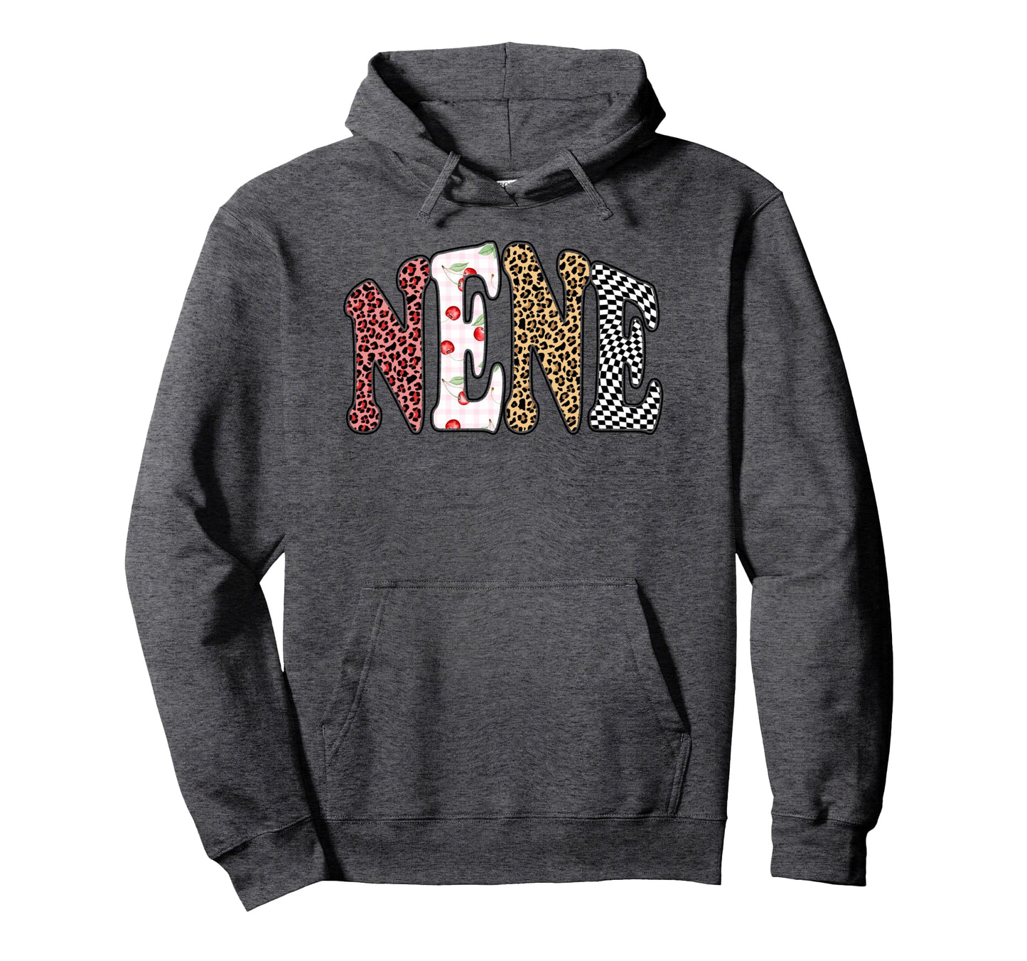 Nene Leopard Cherry Gift Hoodie - Novelty Apparel Men Women - T-Shirt, Sweatshirt, Hoodie