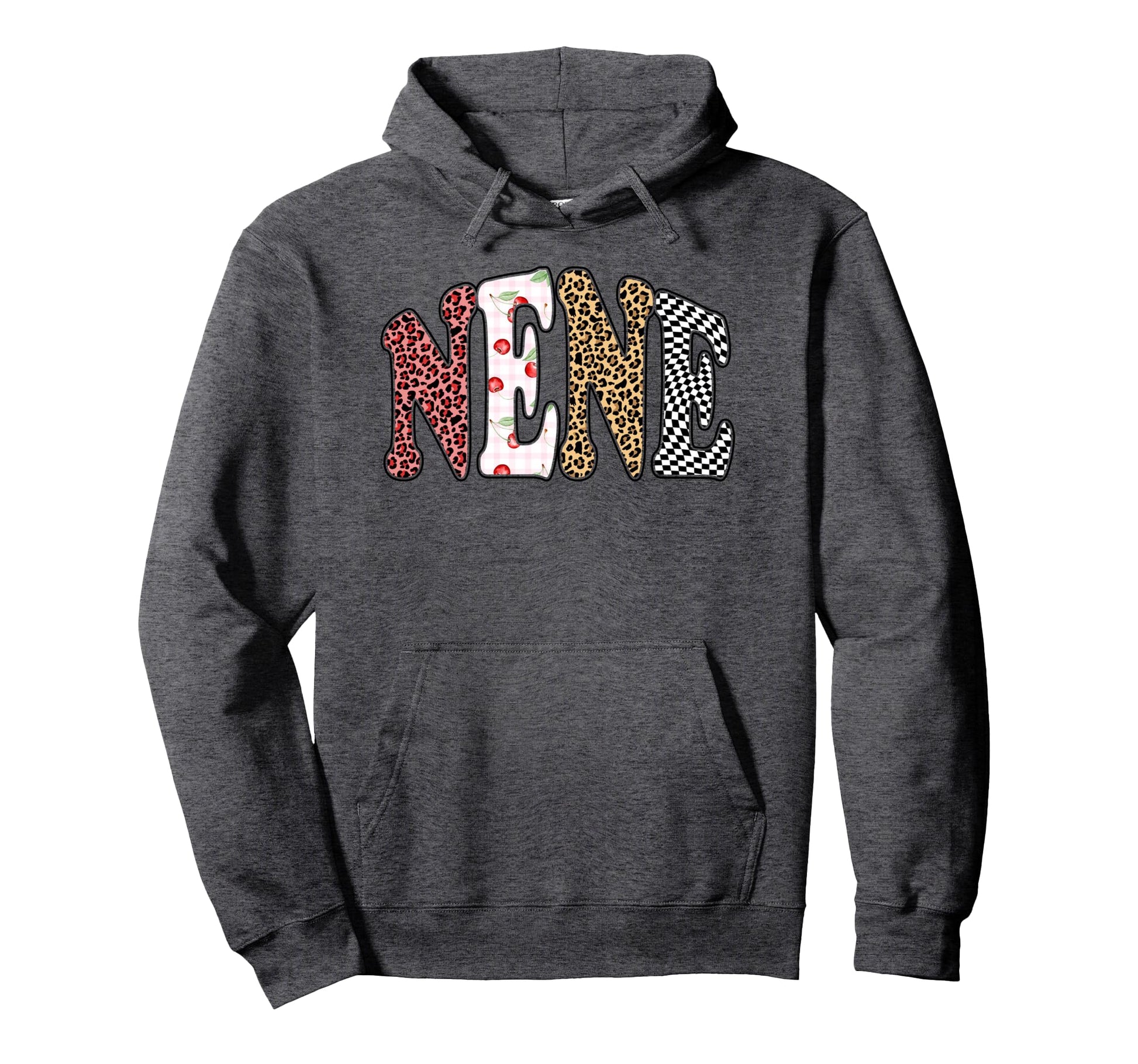Nene Leopard Cherry Gift Hoodie - Novelty Apparel Men Women - T-Shirt, Sweatshirt, Hoodie