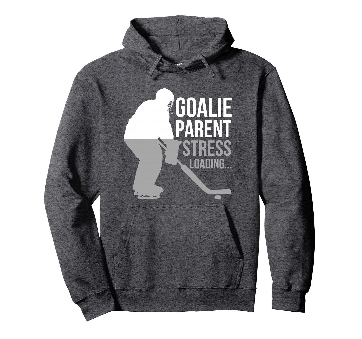 Funny Ice Hockey Goalie Parent Mom Hoodie - Streetwear Style for Adults - T-Shirt, Sweatshirt, Hoodie