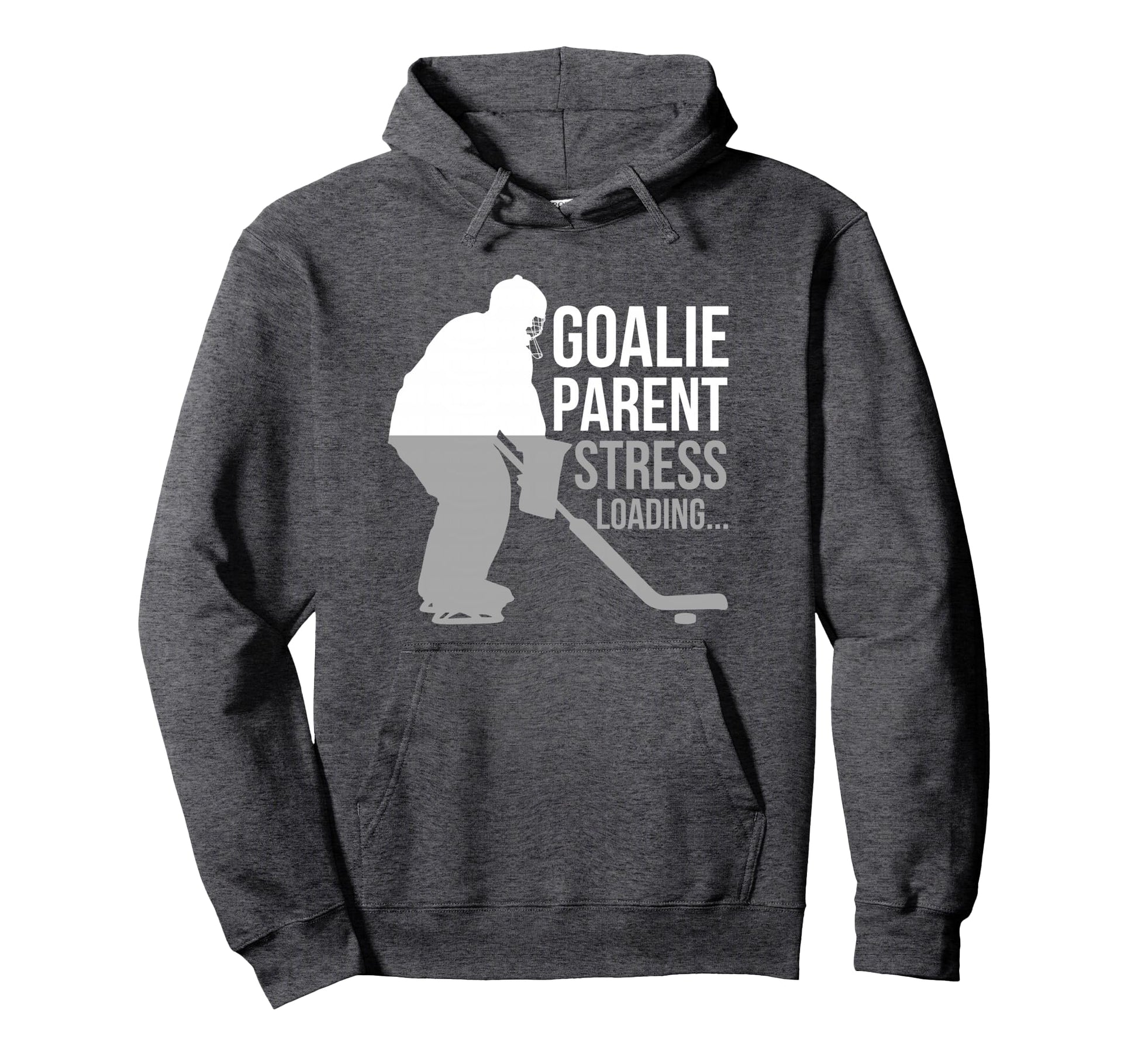 Funny Ice Hockey Goalie Parent Mom Hoodie - Streetwear Style for Adults - T-Shirt, Sweatshirt, Hoodie