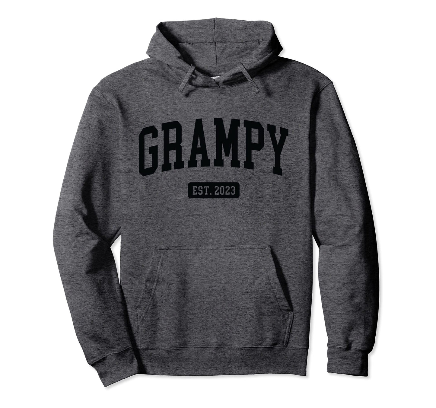 Grampy Est 2023 New 1St Time Grandpa Hoodie - Novelty Apparel Men Women - T-Shirt, Sweatshirt, Hoodie