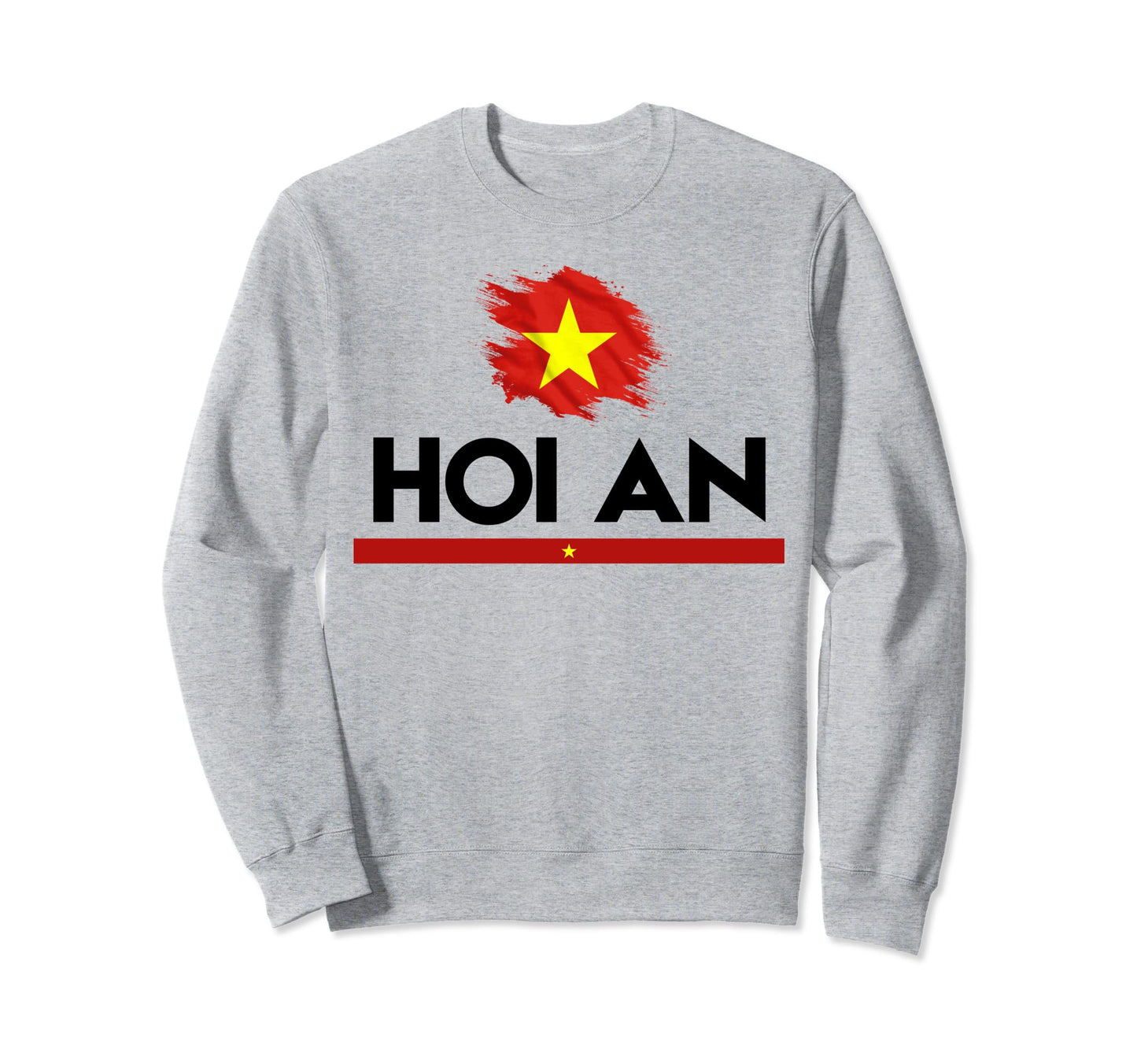 Hoi City Travel Town Dad Vietnam Sweatshirt - Minimalist Print Men Women - T-Shirt, Sweatshirt, Hoodie