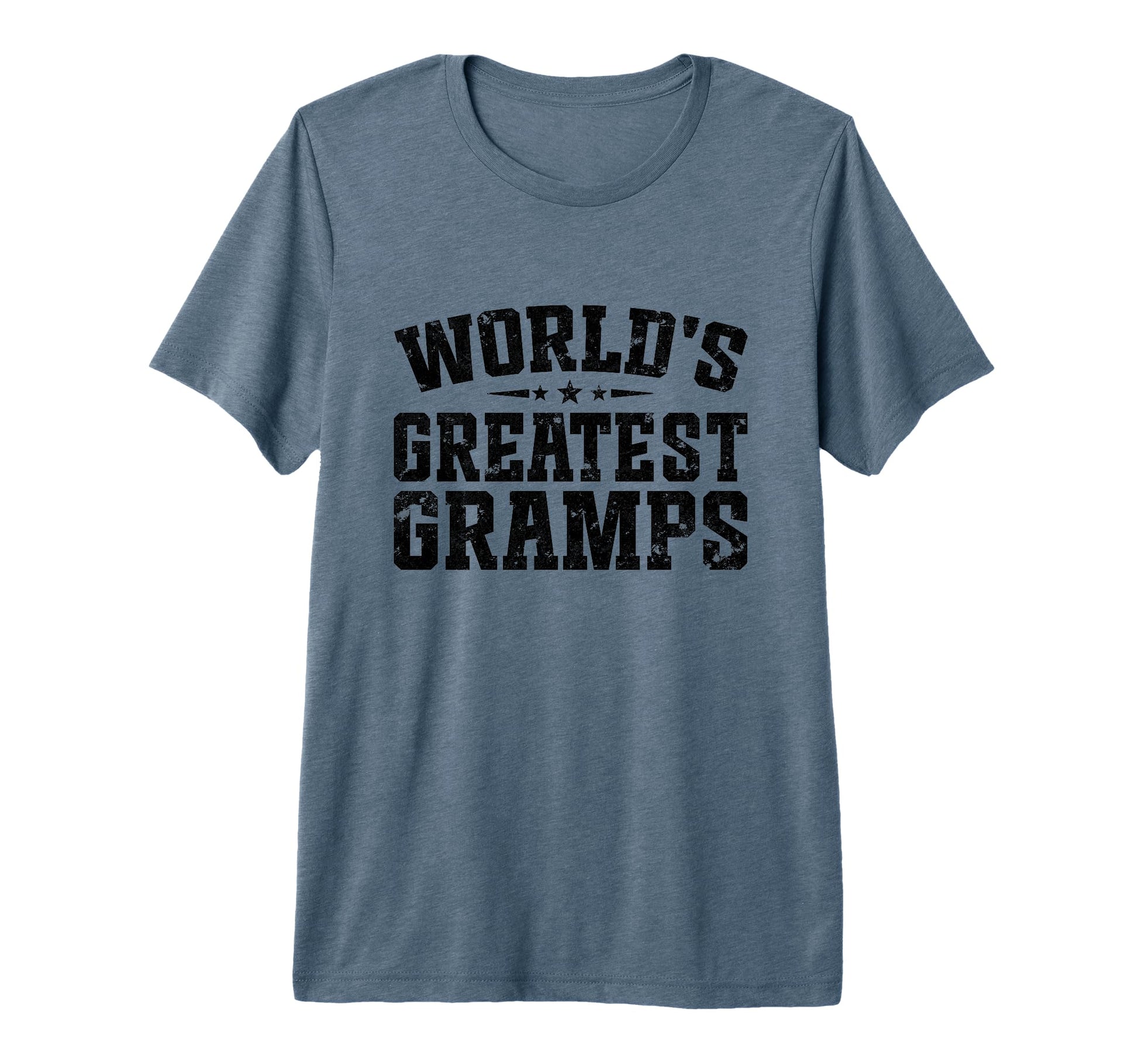 Mens Worlds Greatest Gramps Fathers T-Shirt - Aesthetic Graphic for Adults - T-Shirt, Sweatshirt, Hoodie
