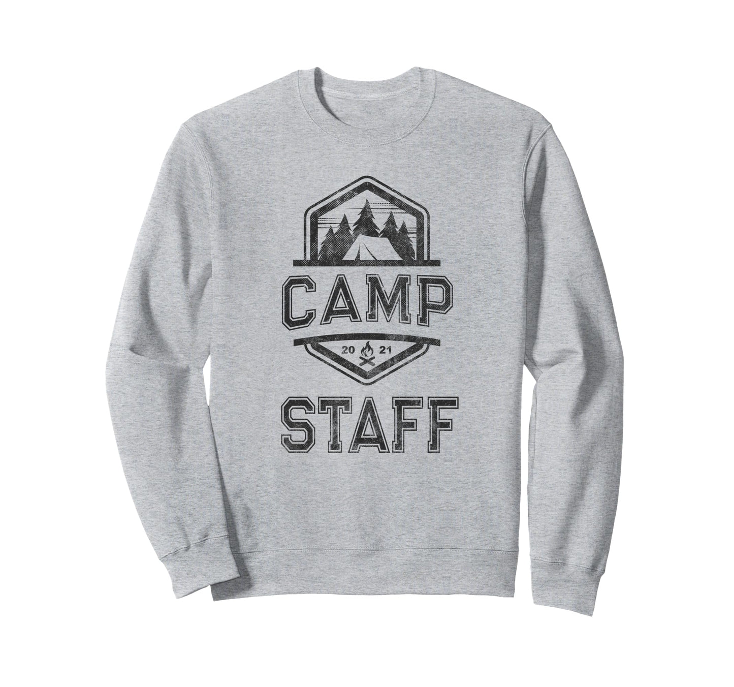 Camp Staff Campground Crew Sweatshirt - Novelty Apparel for Adults - T-Shirt, Sweatshirt, Hoodie