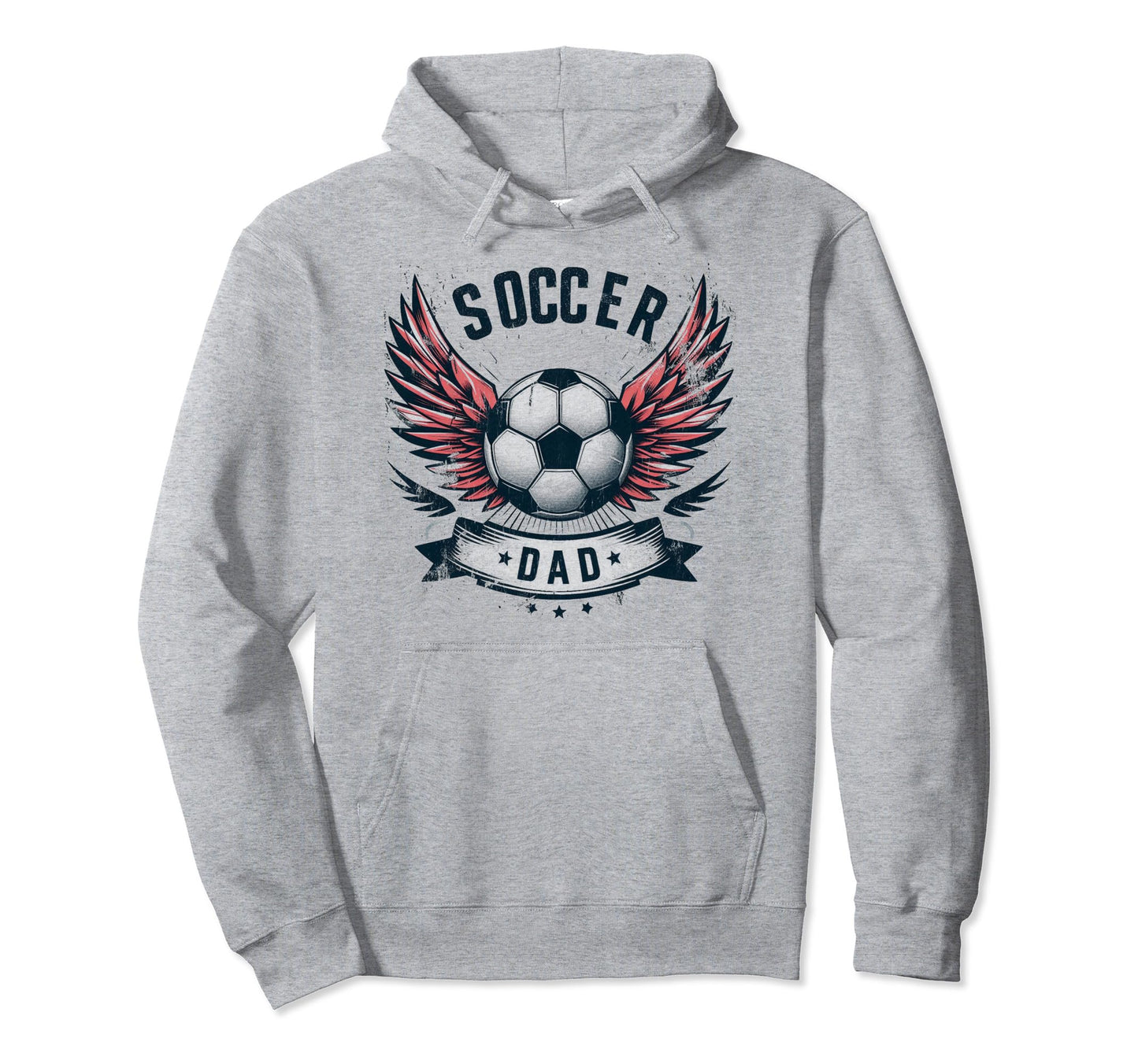 Soccer Dad Family Matching Dad Hoodie - Casual Everyday Wear Men Women - T-Shirt, Sweatshirt, Hoodie