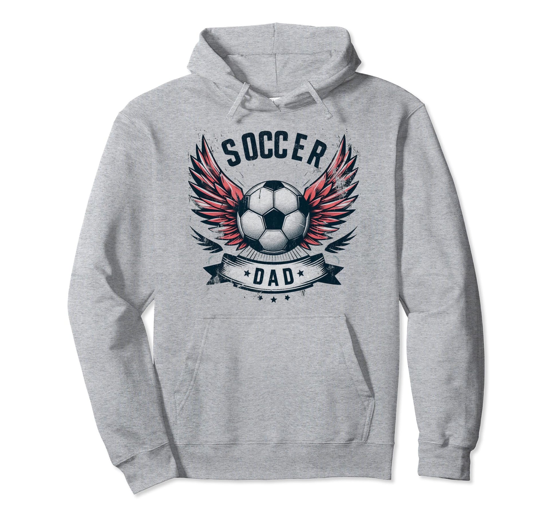 Soccer Dad Family Matching Dad Hoodie - Casual Everyday Wear Men Women - T-Shirt, Sweatshirt, Hoodie