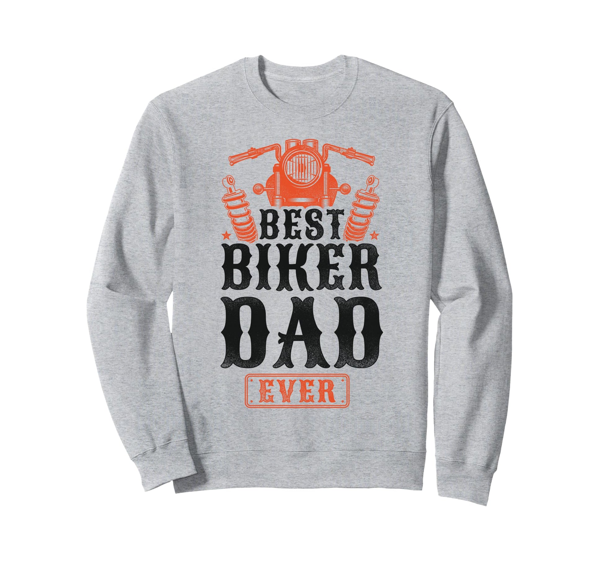 Motorcycle Biker Dad Best Biker Sweatshirt - Minimalist Print for Adults - T-Shirt, Sweatshirt, Hoodie