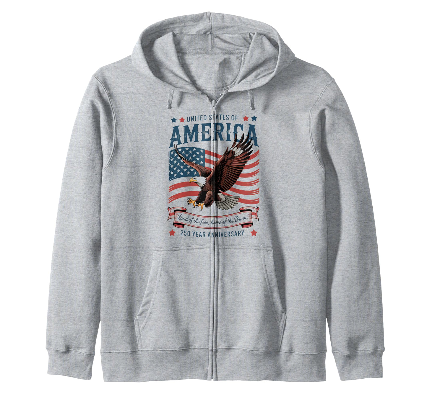 United States 250 Year Anniversary Sweatshirt - Novelty Apparel Men Women - T-Shirt, Sweatshirt, Hoodie