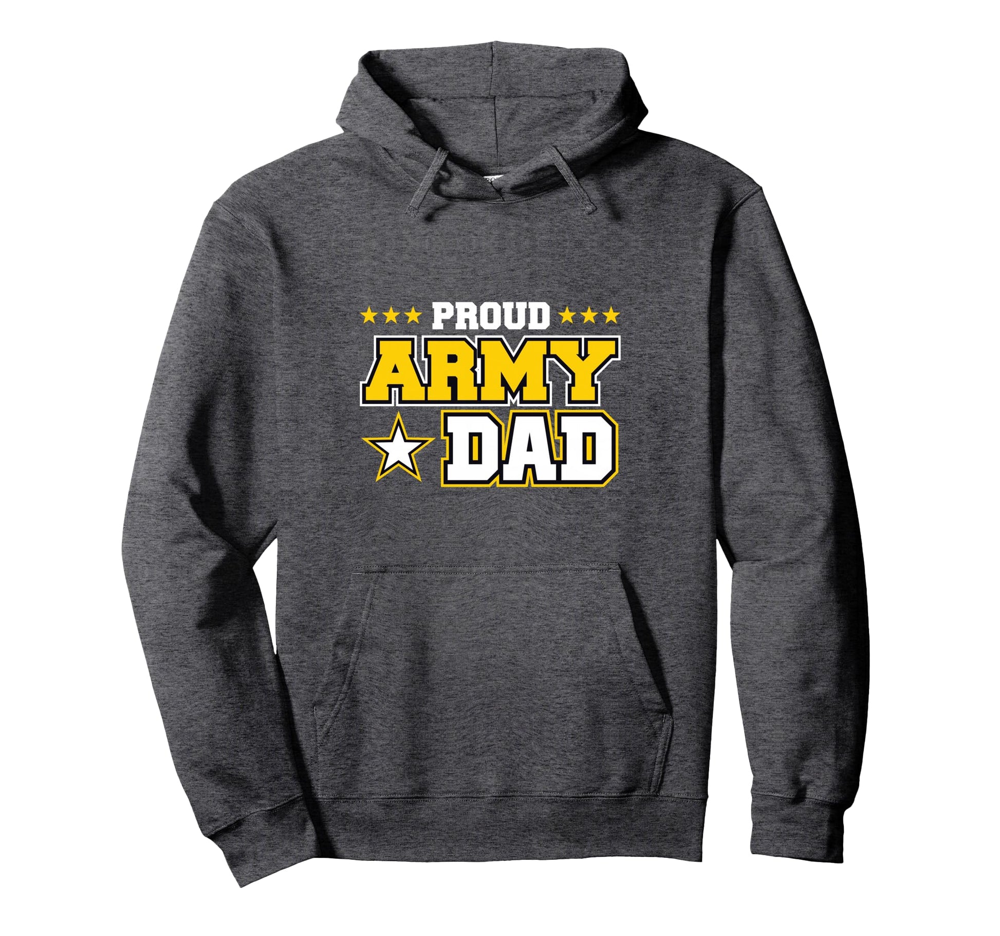 Proud Army Dad Us Military Dad Family Hoodie - Custom Art Print for Adults - T-Shirt, Sweatshirt, Hoodie