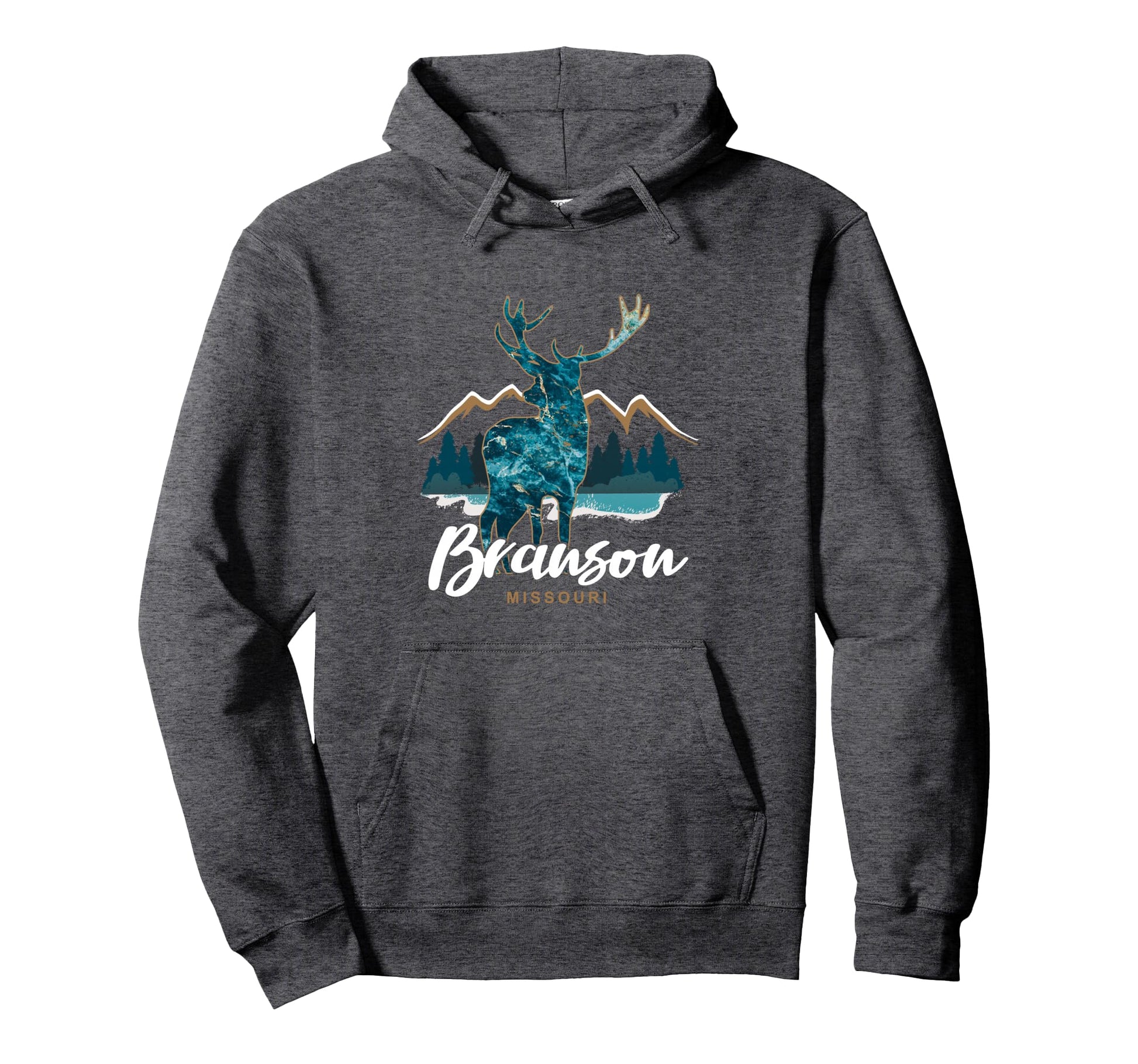 Branson Missouri Usa Mountains Lake Hoodie - Trendy Graphic Men Women - T-Shirt, Sweatshirt, Hoodie