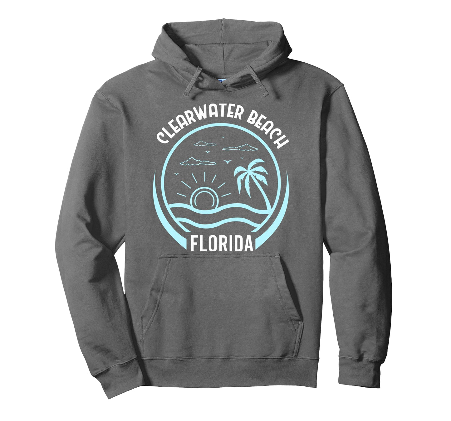 Clearwater Beach Vacation Holiday Usa Hoodie - Streetwear Style for Adults - T-Shirt, Sweatshirt, Hoodie