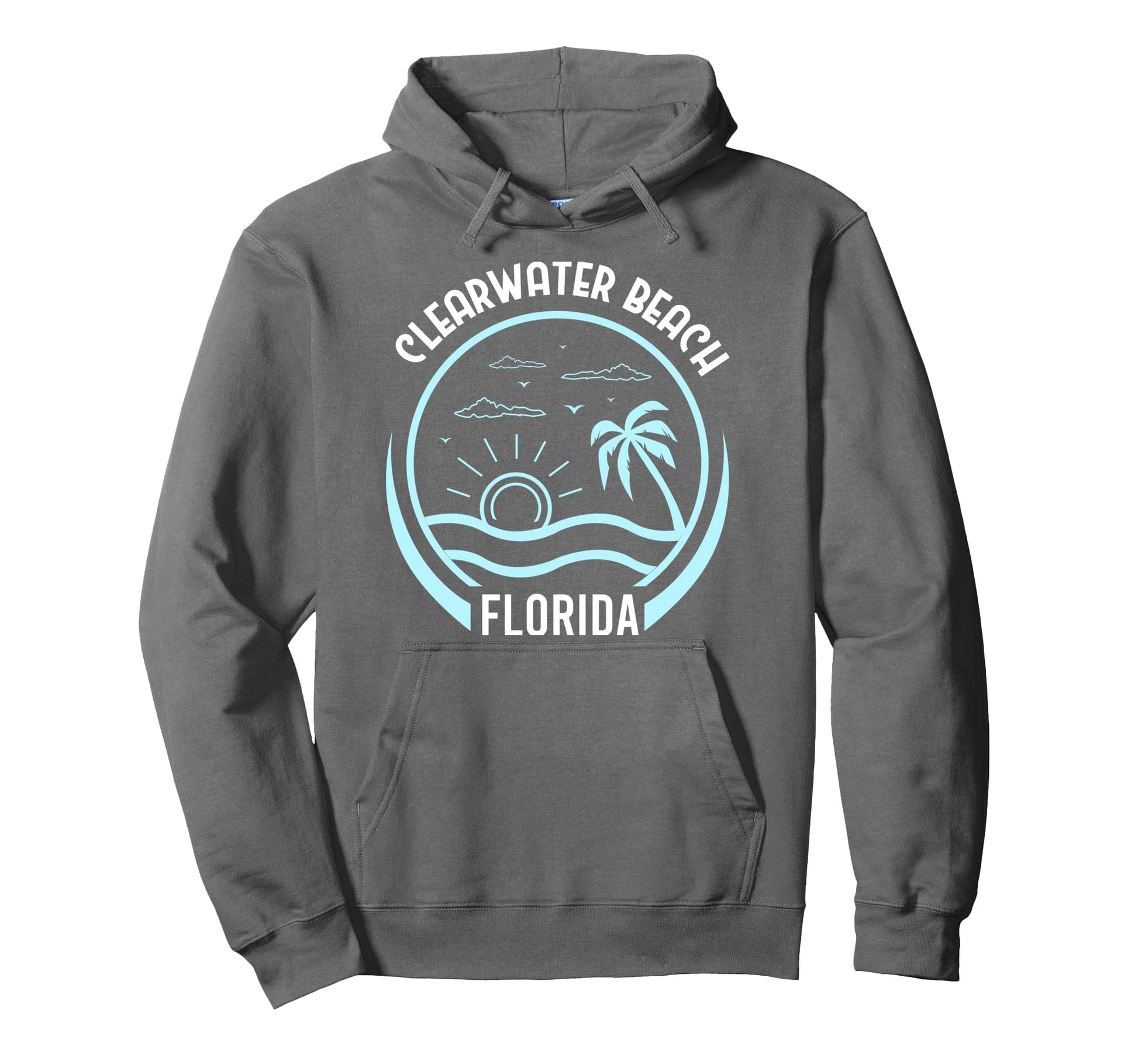 Clearwater Beach Vacation Holiday Usa Hoodie - Streetwear Style for Adults - T-Shirt, Sweatshirt, Hoodie