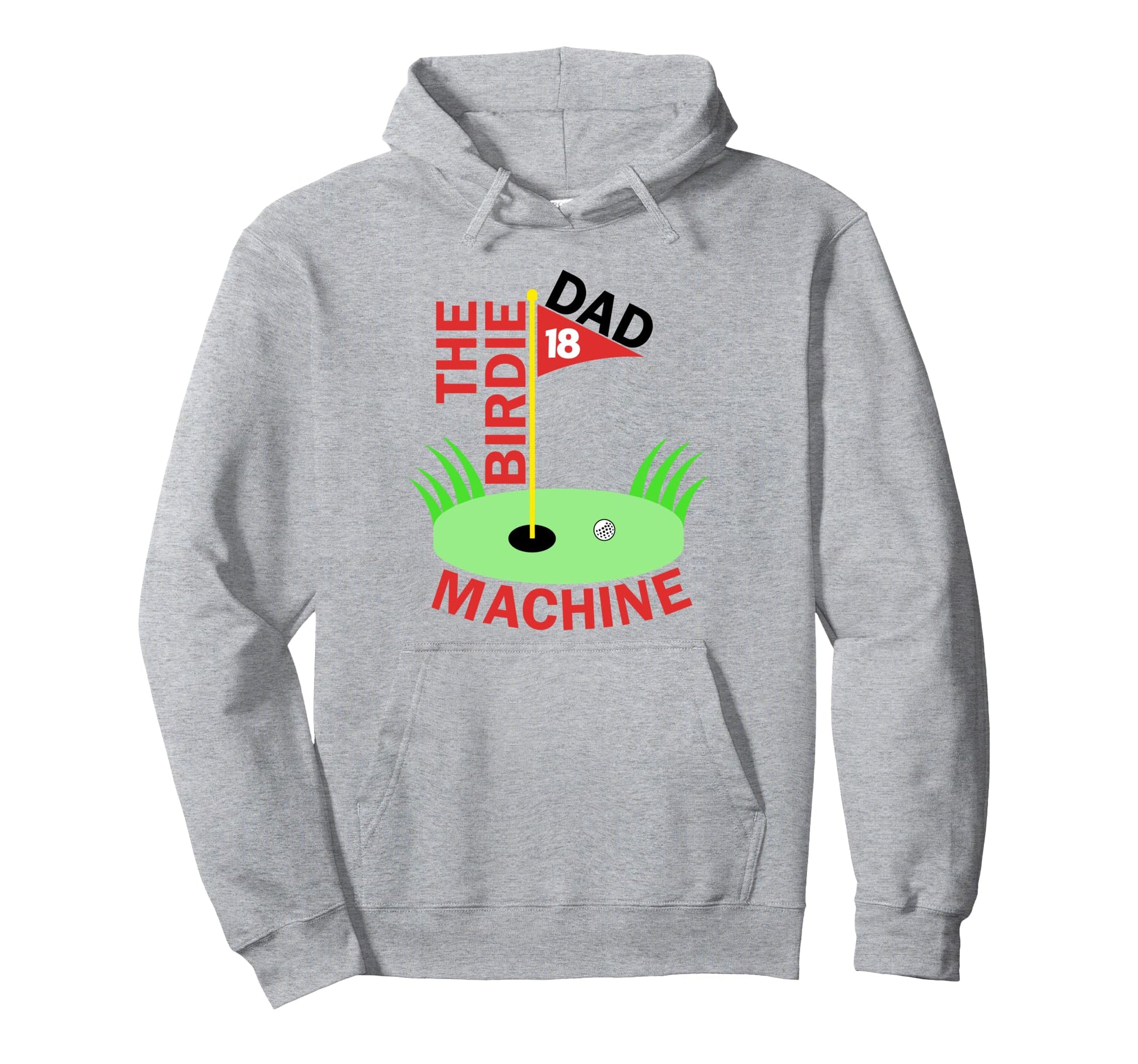 Golf Dad Father Day Golfing Outfit Hoodie - Unique Graphic for Adults - T-Shirt, Sweatshirt, Hoodie