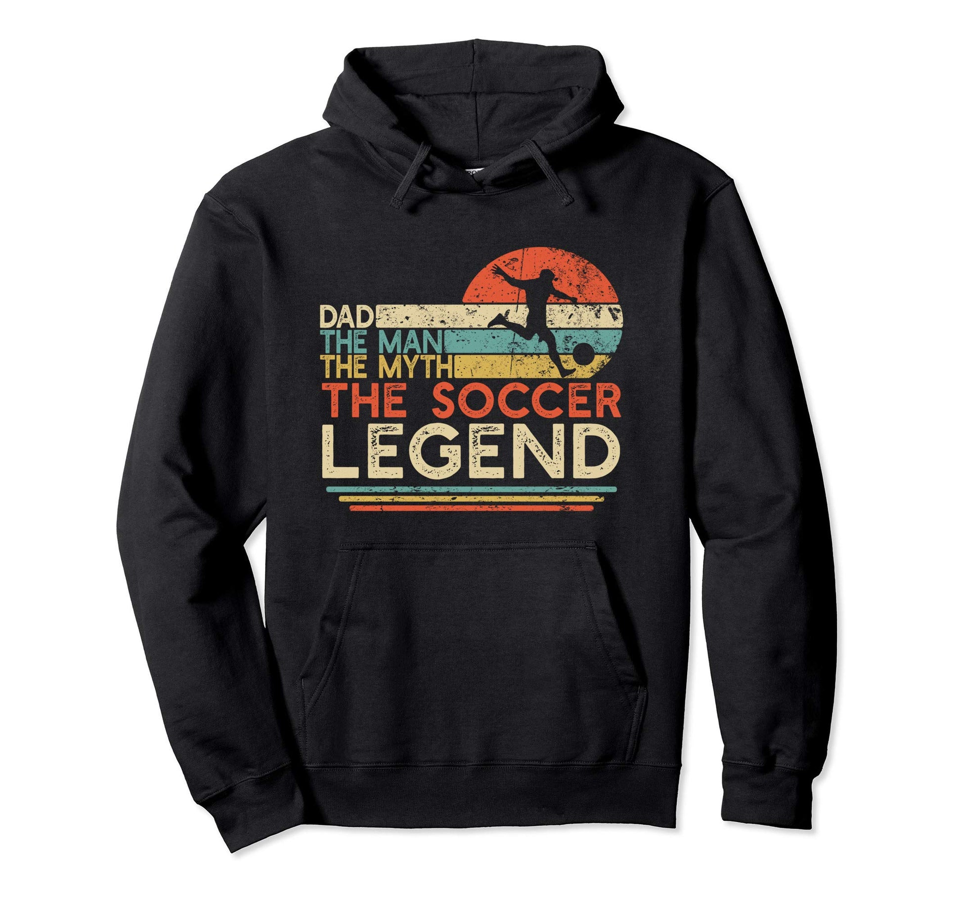Soccer Dad Myth Legend Hoodie - Unique Graphic Unisex - T-Shirt, Sweatshirt, Hoodie