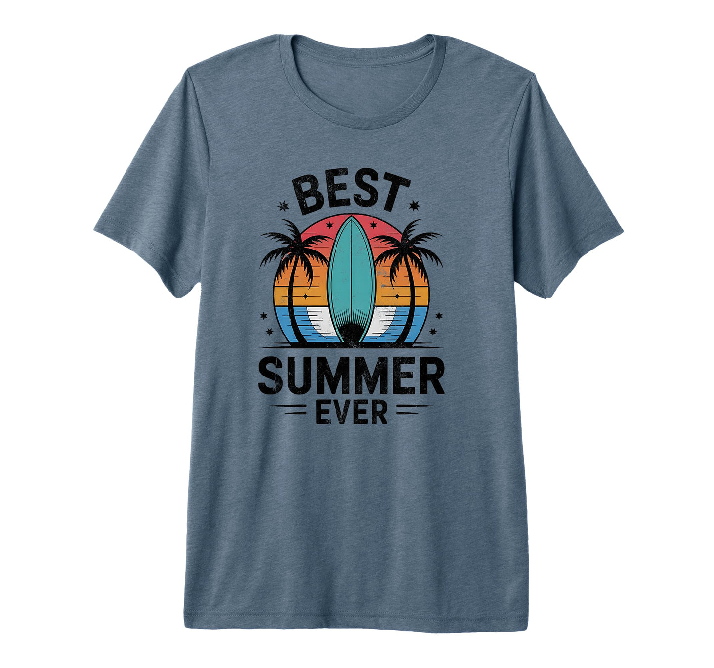 Funny Best Summer Ever Vacation Swim T-Shirt - Graphic Print Men Women - T-Shirt, Sweatshirt, Hoodie