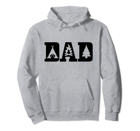 Camping Dad Outdoor Hiking Nature Hoodie - Streetwear Style for Adults - T-Shirt, Sweatshirt, Hoodie