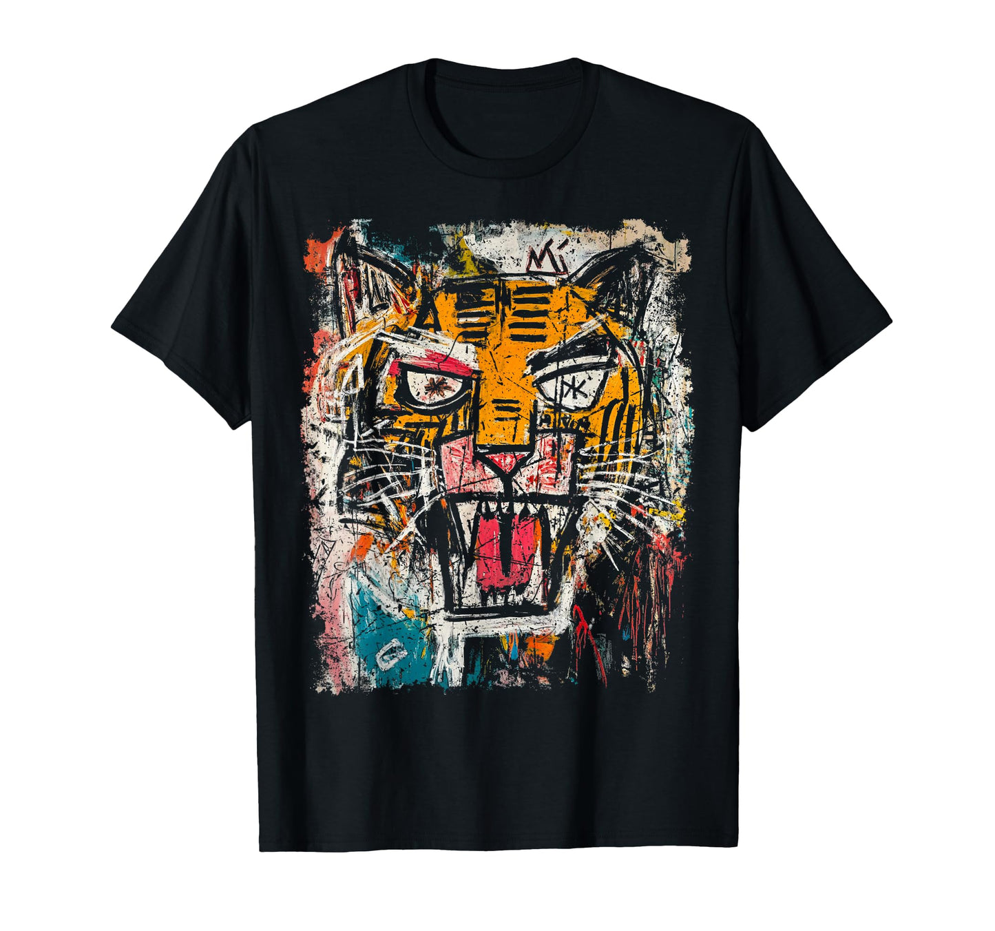 Pop Art Tiger 90S Graffiti T-Shirt - Trendy Graphic for Adults - T-Shirt, Sweatshirt, Hoodie