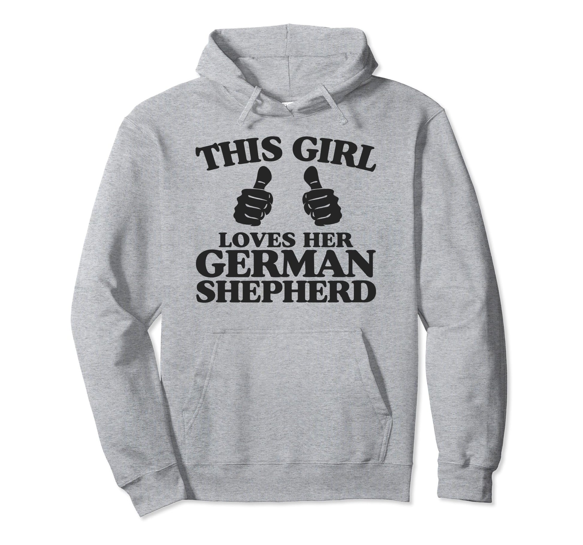 This Loves Her German Shepherd Hoodie - Casual Everyday Wear Men Women - T-Shirt, Sweatshirt, Hoodie